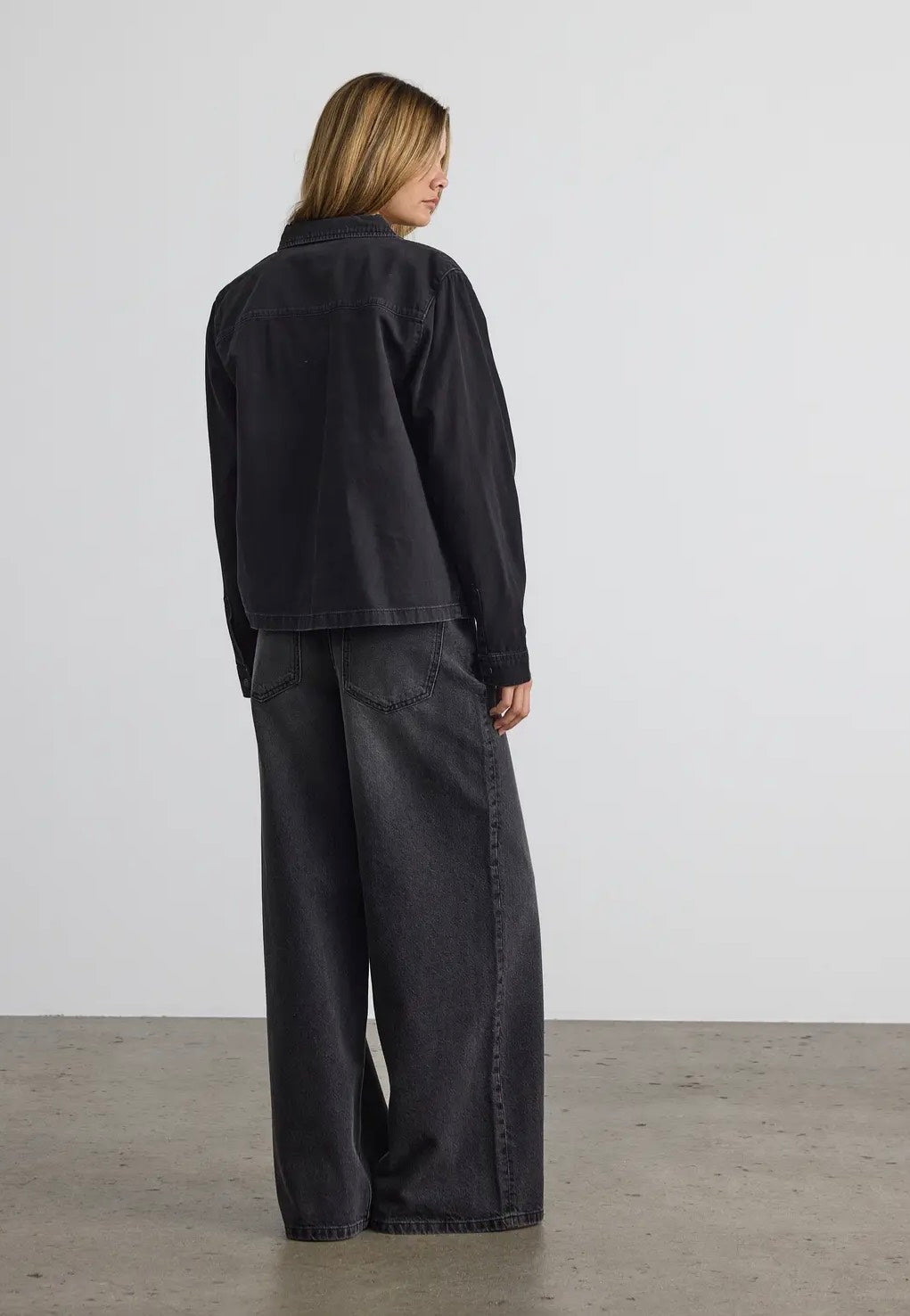 Noisy May - New Signe Black Denim - Shirt | Women-Image