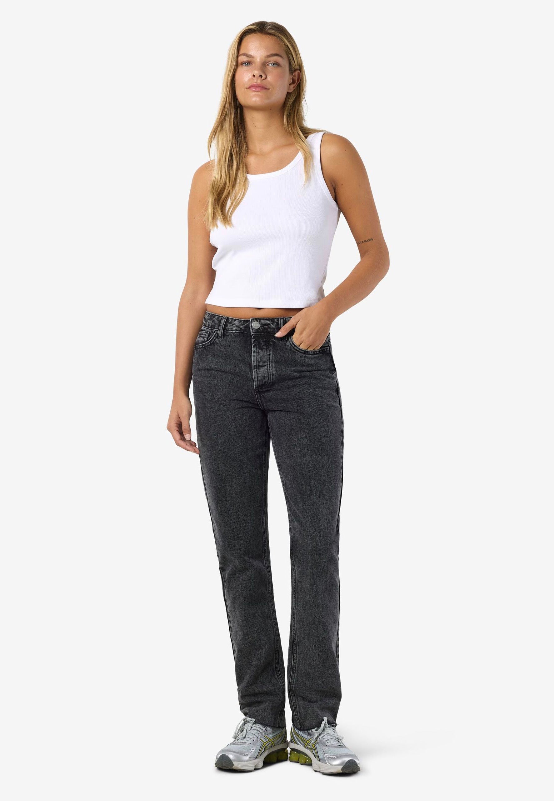 Noisy May - Alva Slim Grey - Jeans | Women-Image
