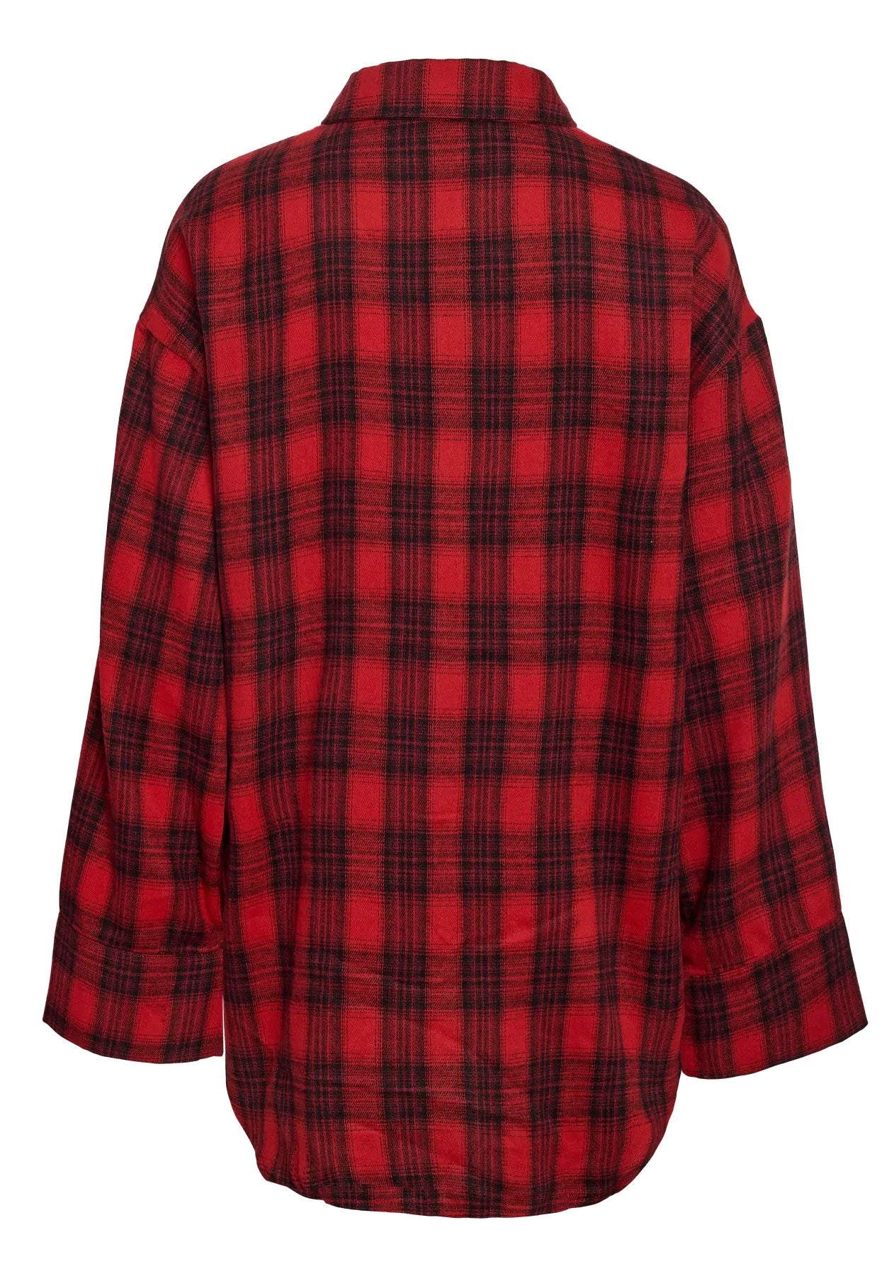 Noisy May - Frida Flannel Urban Red/Black - Shirt | Women-Image