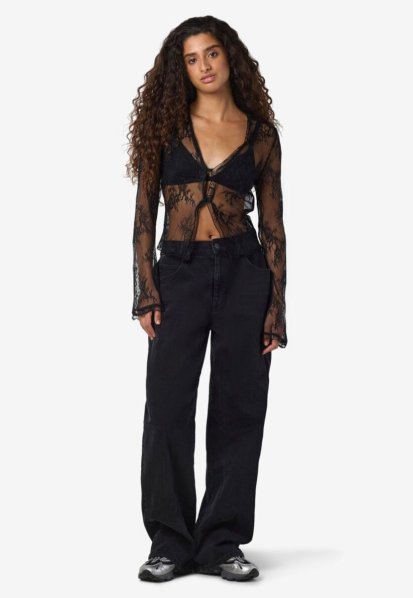 Noisy May - Tika Lace Black - Cardigan | Women-Image