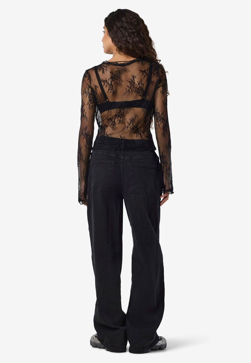 Noisy May - Tika Lace Black - Cardigan | Women-Image