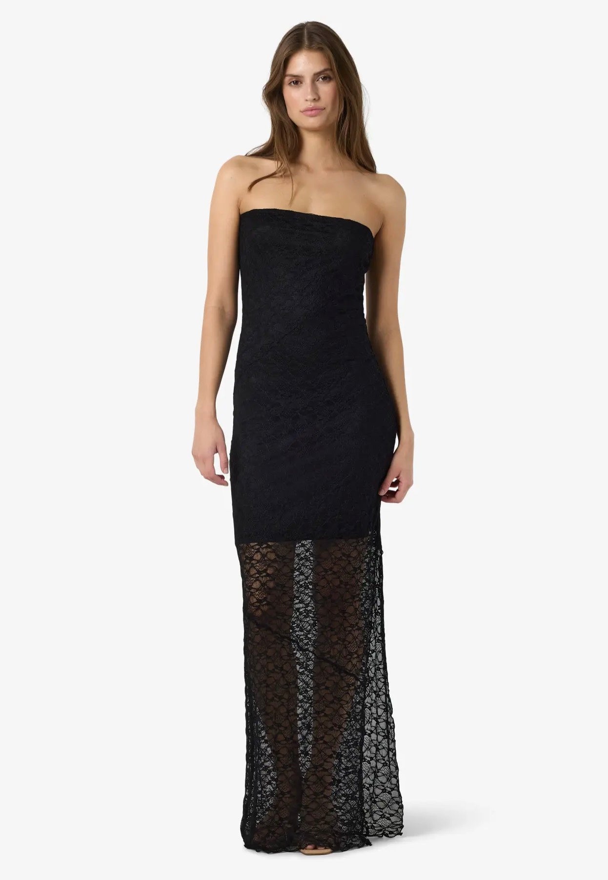 Noisy May - Lacey Bandeau Black - Dress | Women-Image