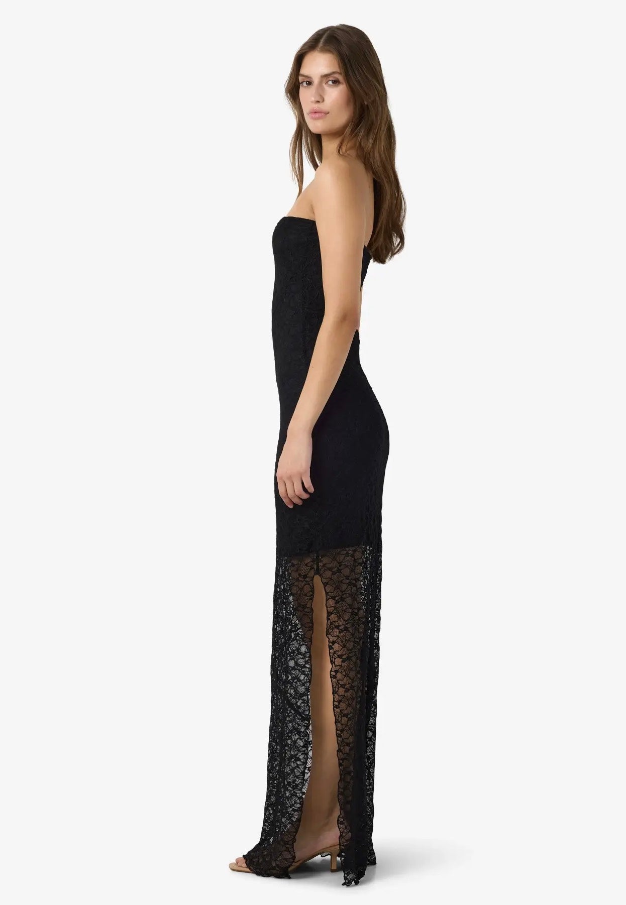 Noisy May - Lacey Bandeau Black - Dress | Women-Image