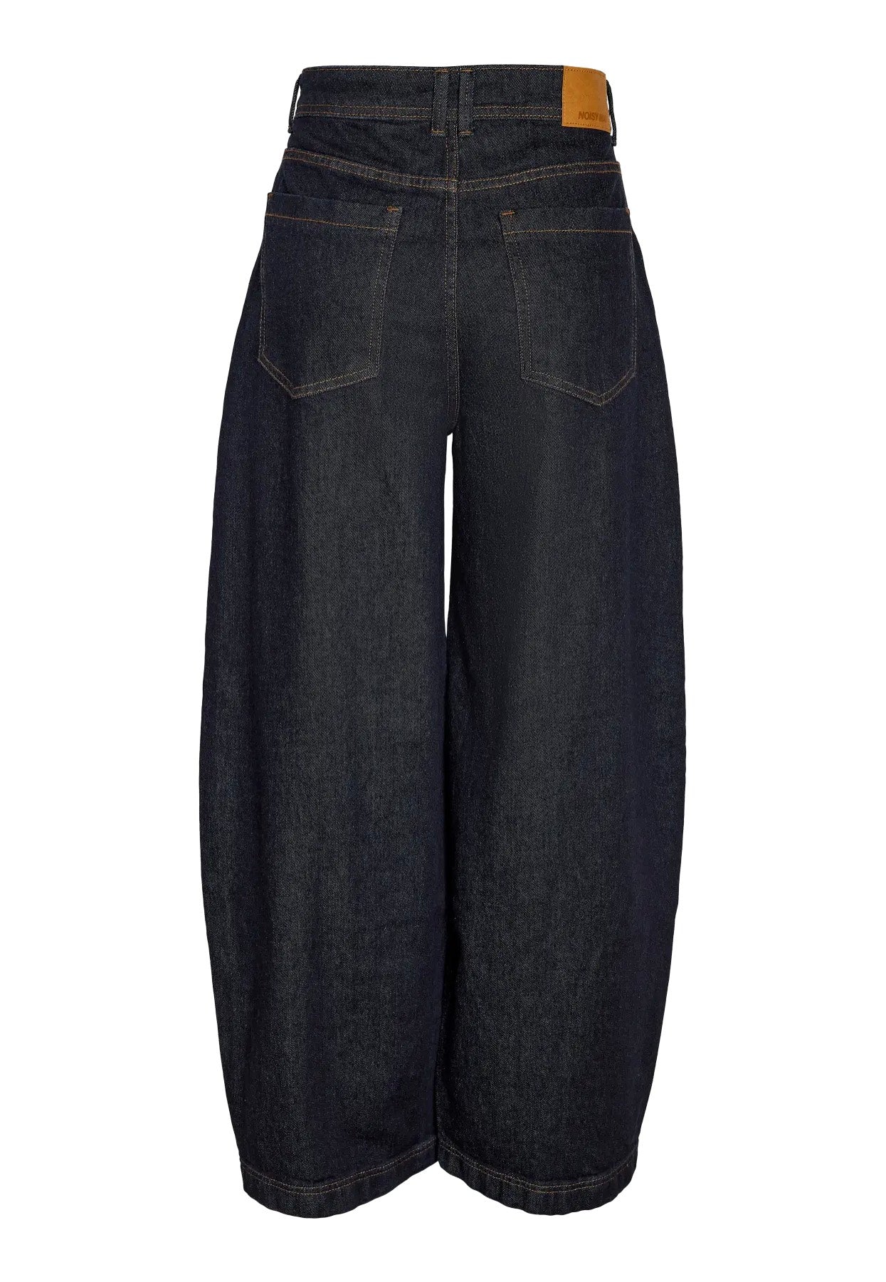 Noisy May Noah Barrel Dark Blue Denim Džíny | Women-Image