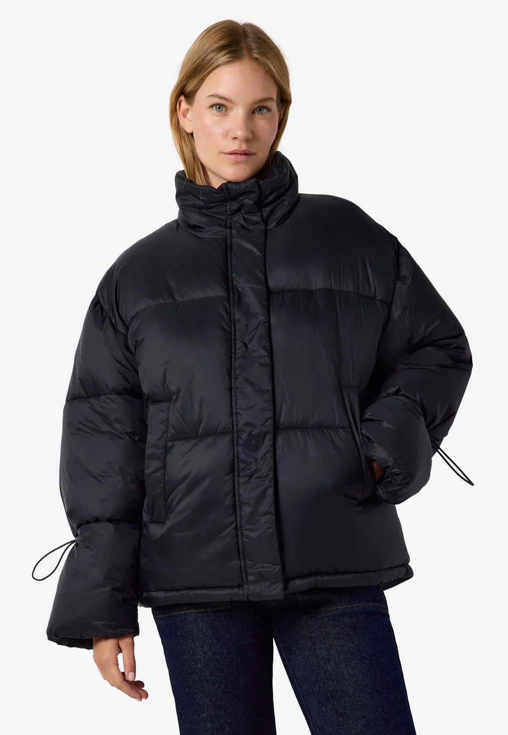 Noisy May Allie Puffer Black Takki | Women-Image