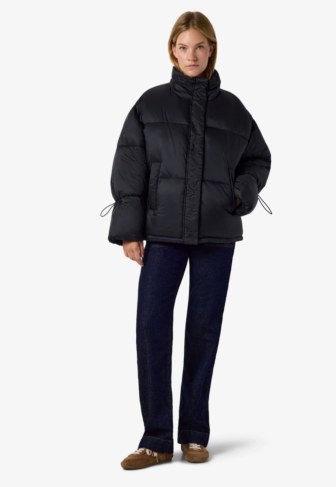 Noisy May Allie Puffer Black Takki | Women-Image