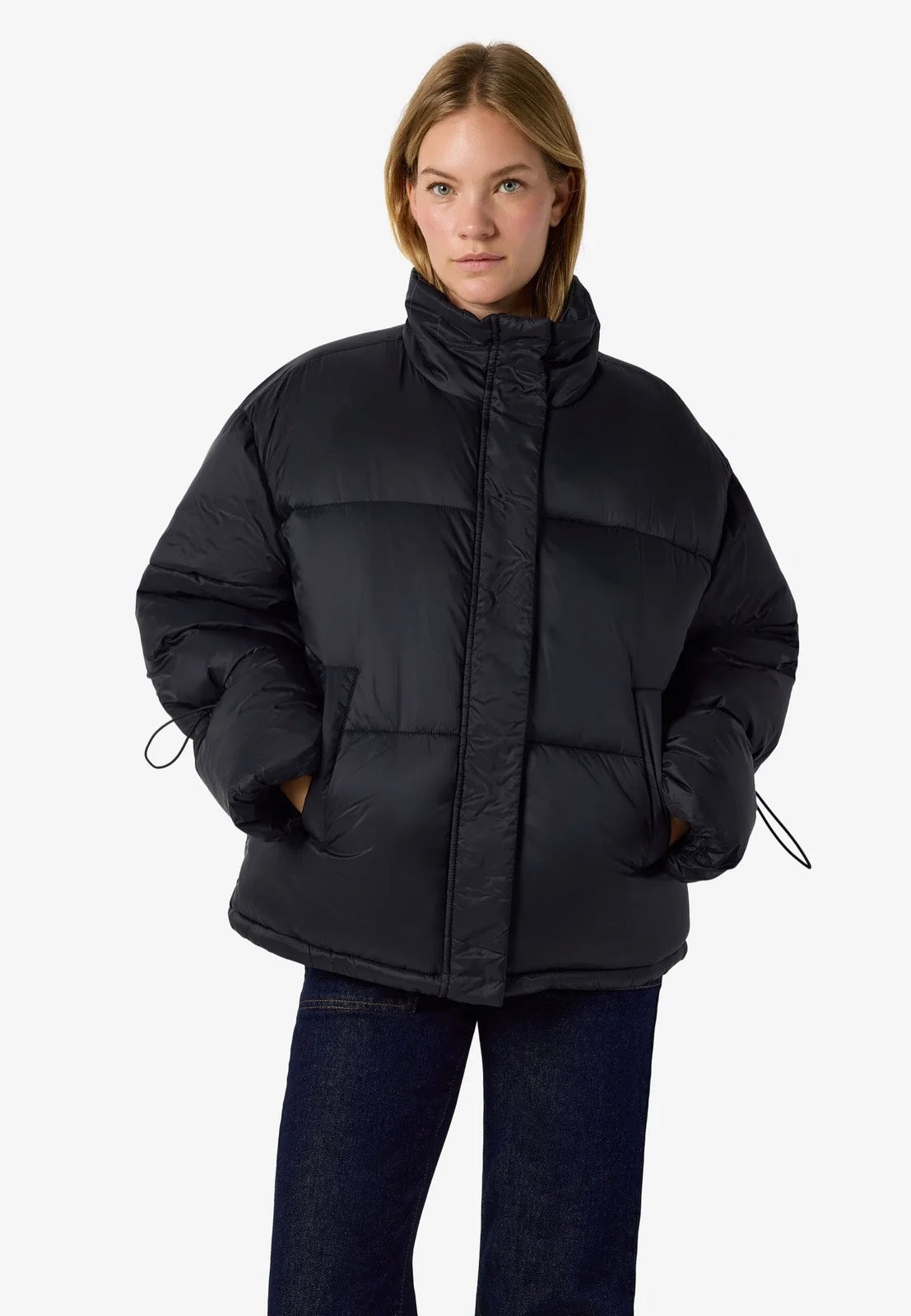 Noisy May Allie Puffer Black Takki | Women-Image