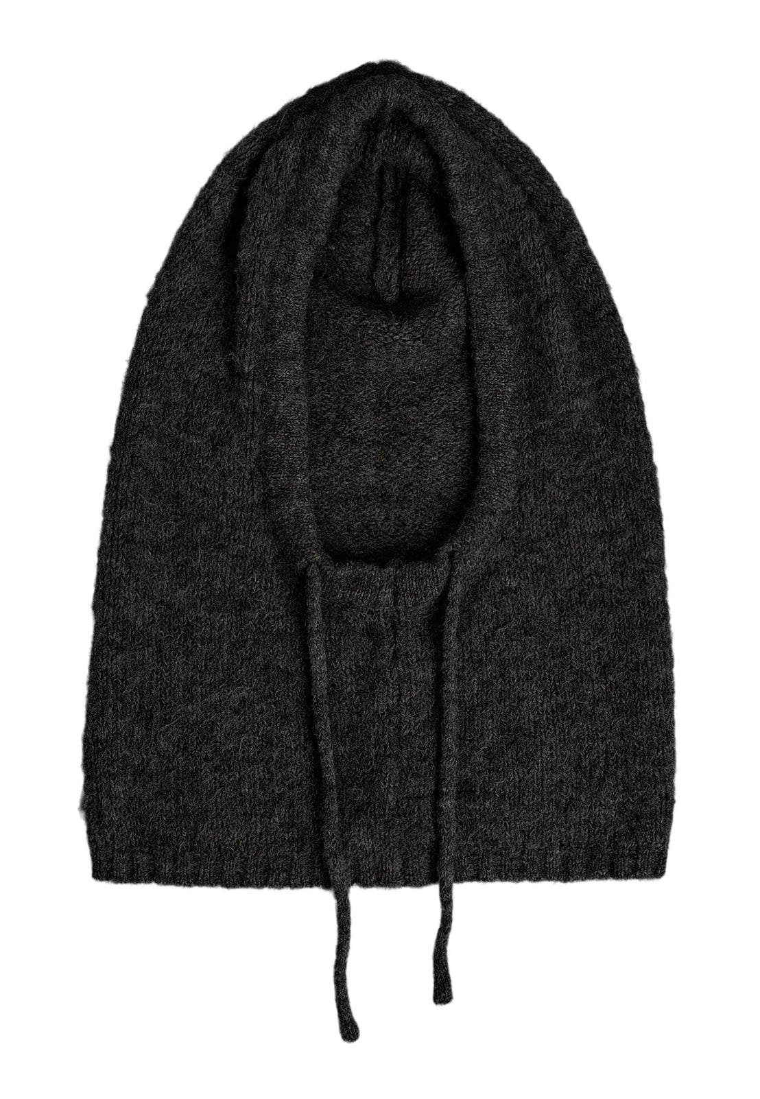 Noisy May Viki Knit Black Balaclava | Neutral-Image