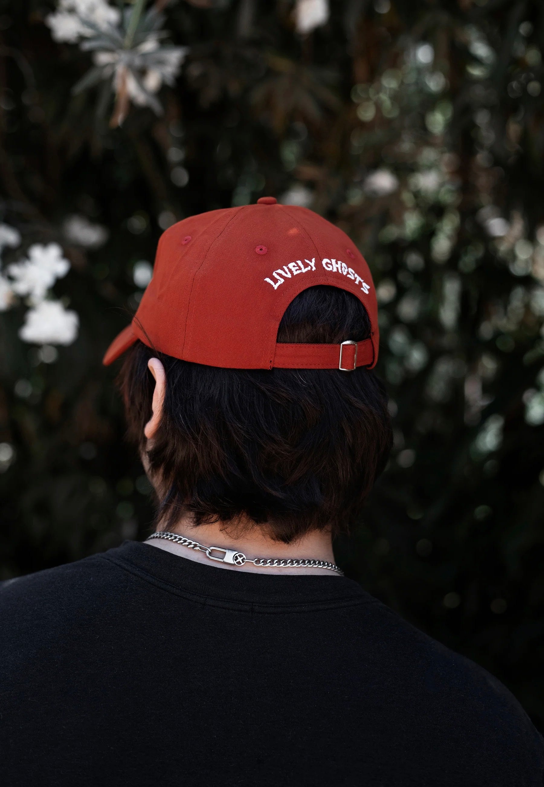 Lively Ghosts - Pumpkin Ghostie Burnt Orange - Cap | Neutral-Image