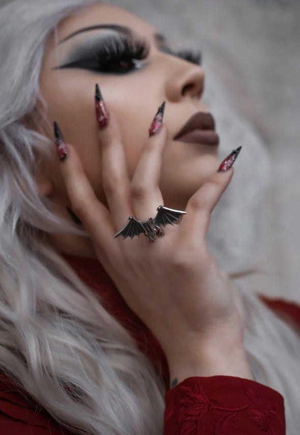 Lively Ghosts - Gothic Guardian Silver - Ring | Neutral-Image