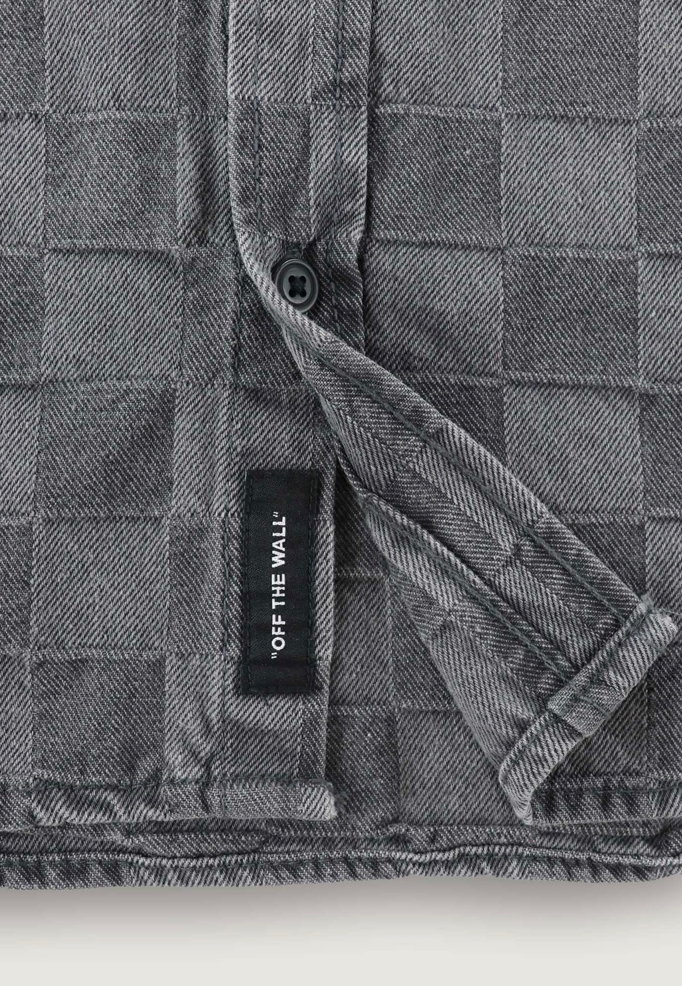 Vans - Hastings Checkerboard Denin Woven Faded Black - Shirt | Men-Image