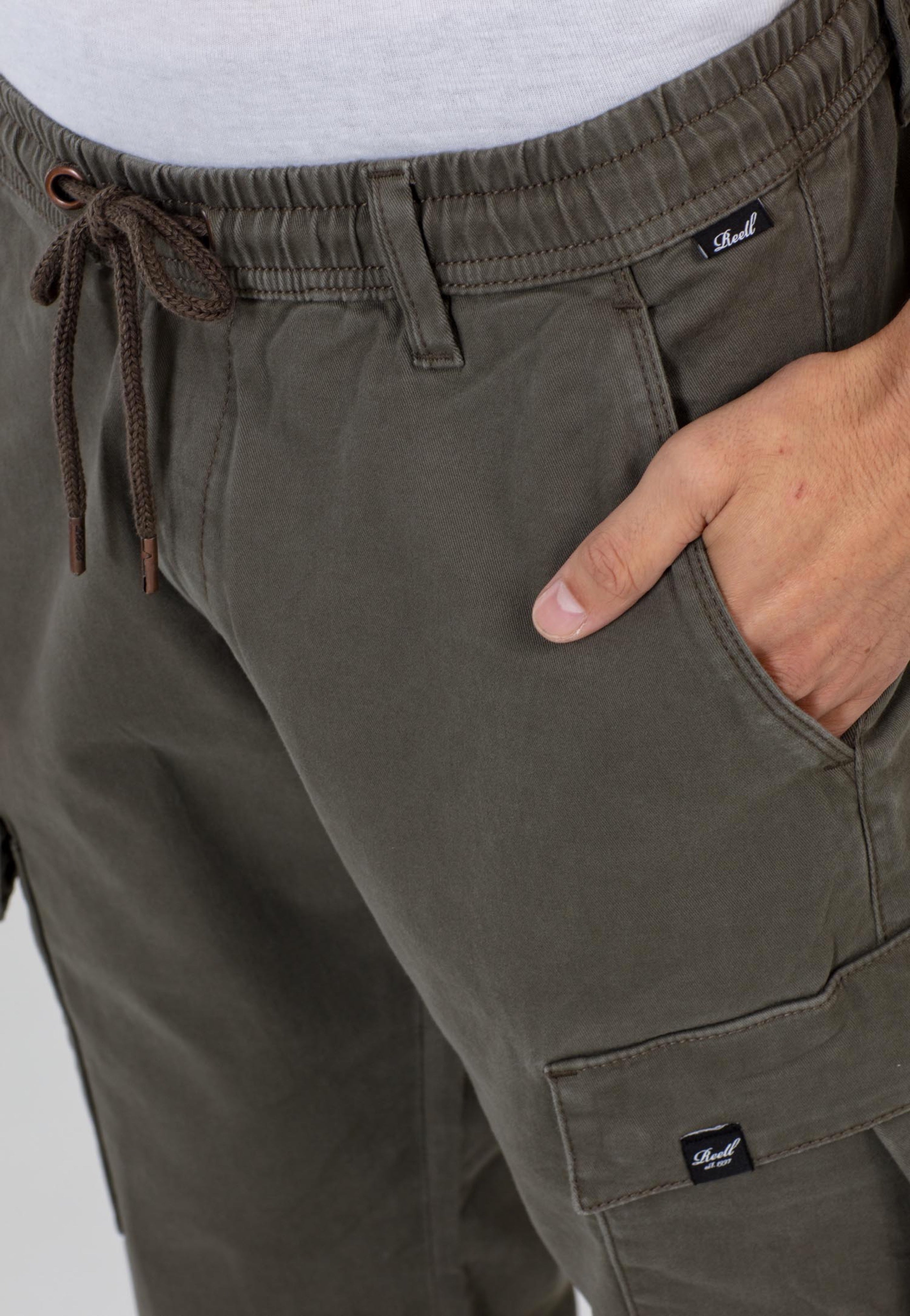 REELL - Reflex Easy Cargo Olive - Pants | Men-Image