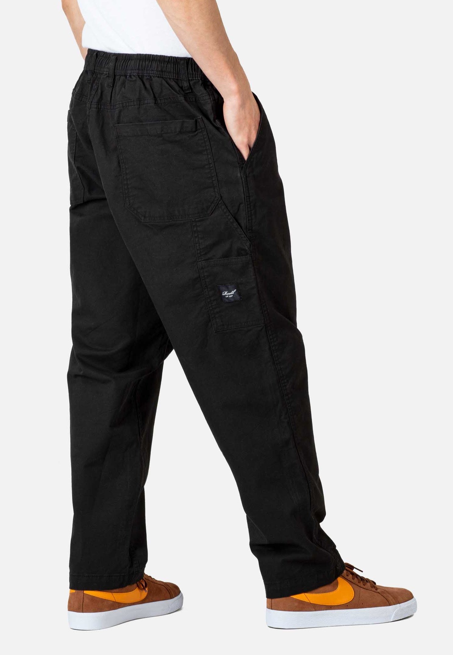 REELL - Reflex Hustler Black Canvas - Pants | Men-Image