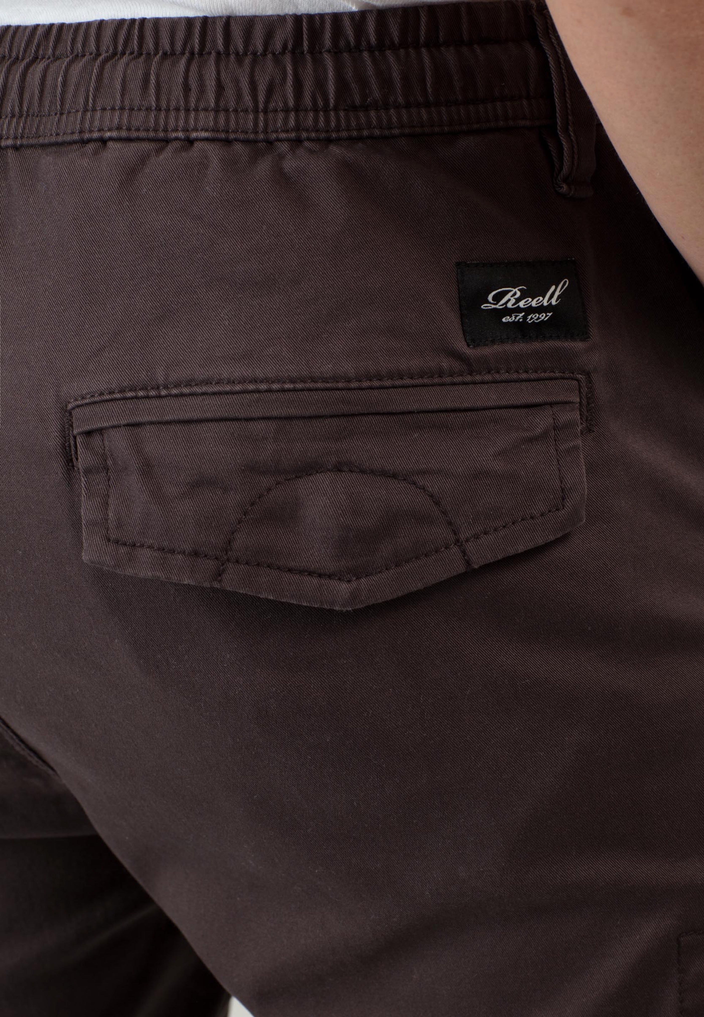 REELL - Reflex Rib Cargo Reddish Brown - Pants | Men-Image