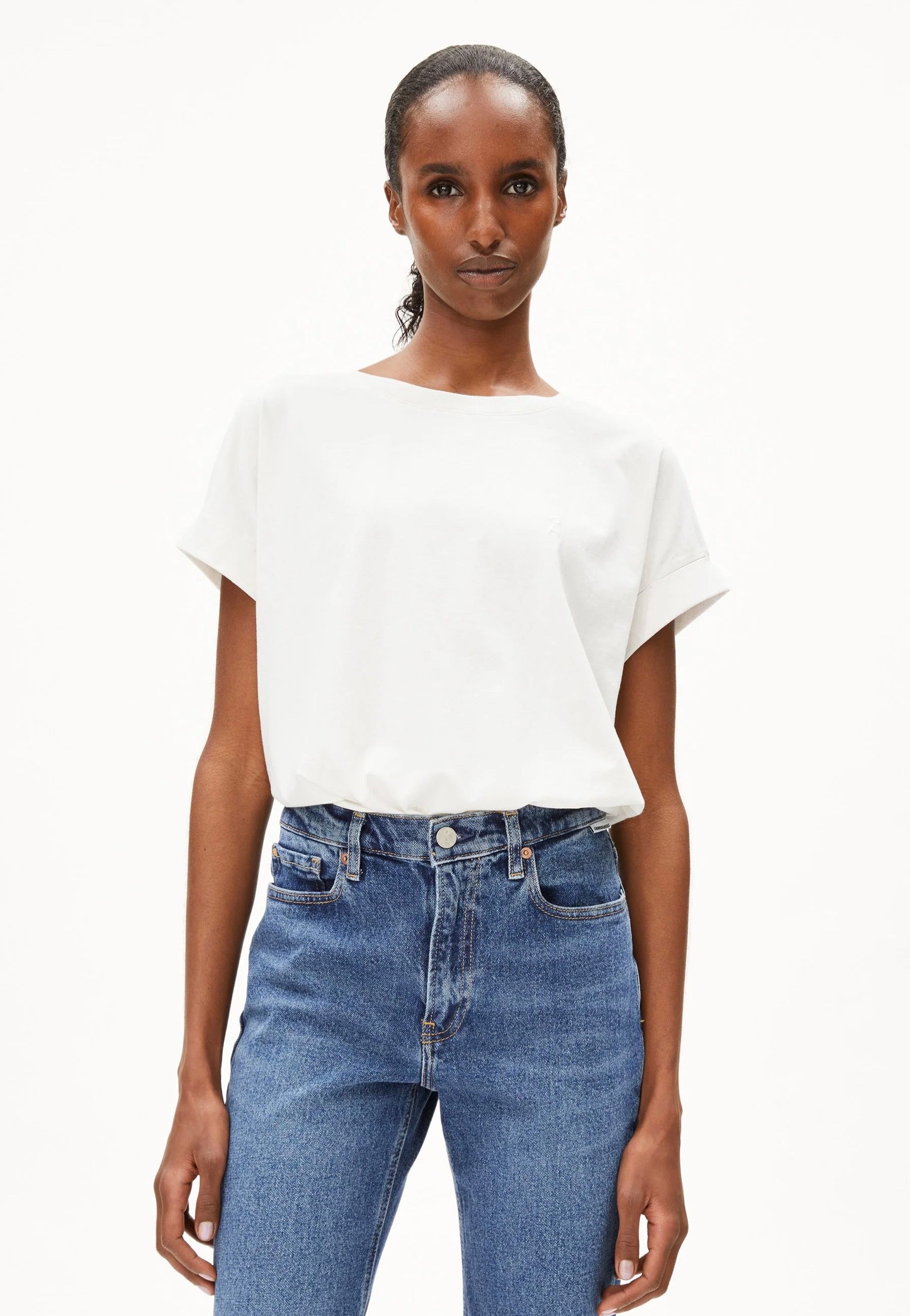 Armedangels - Idaara White - T-Shirt | Women-Image