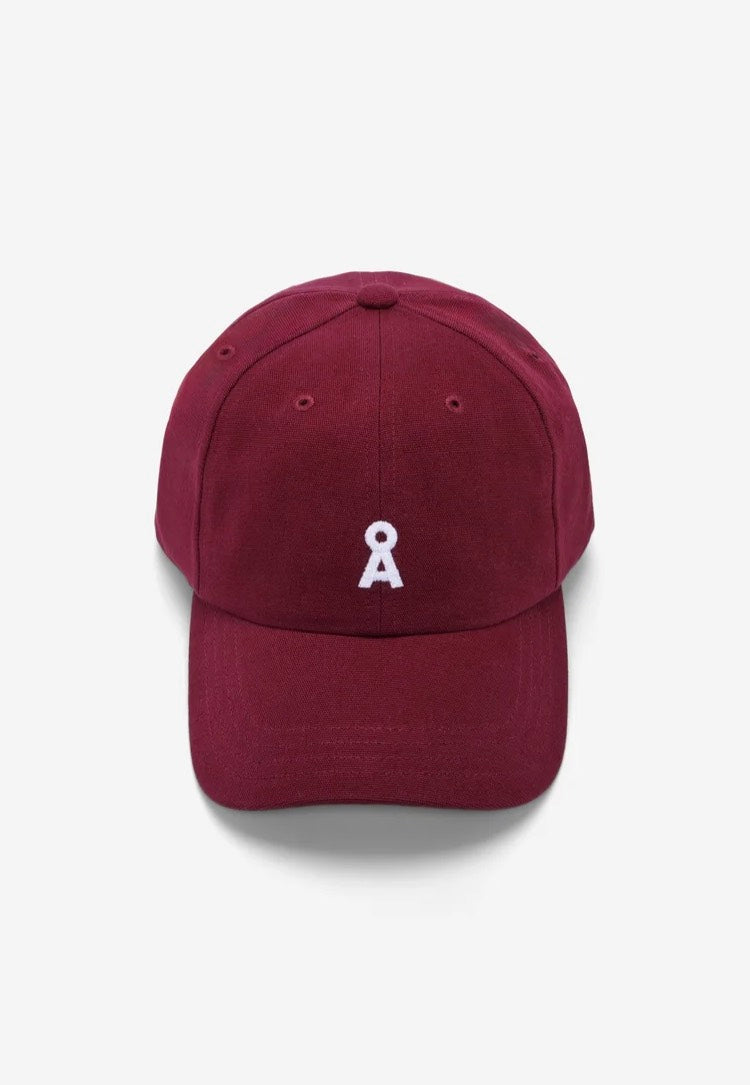 Armedangels - Yenaas Bold W Velvet Red - Cap | Women-Image