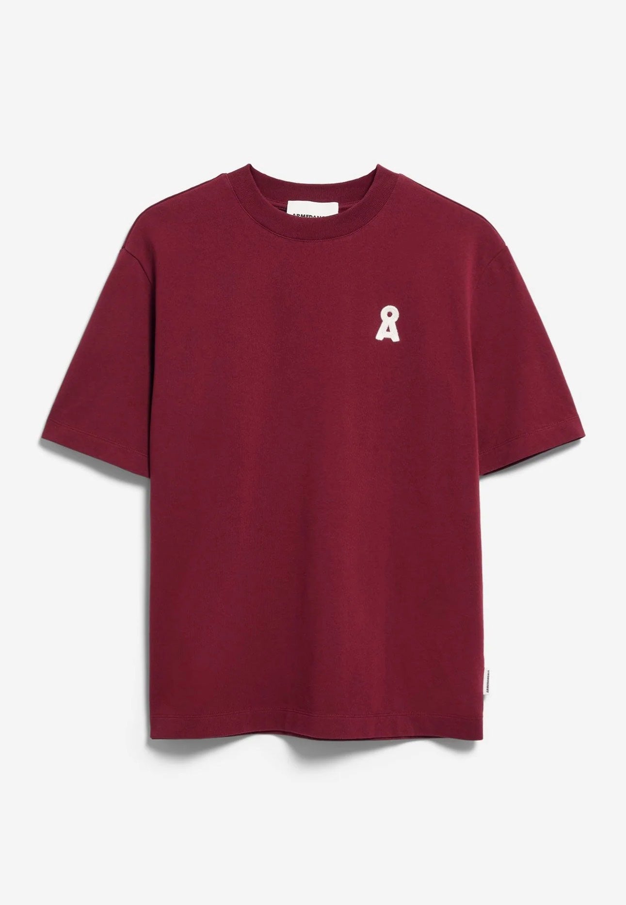 Armedangels - Iconic Å Tarjaa Velvet Red - T-Shirt | Women-Image