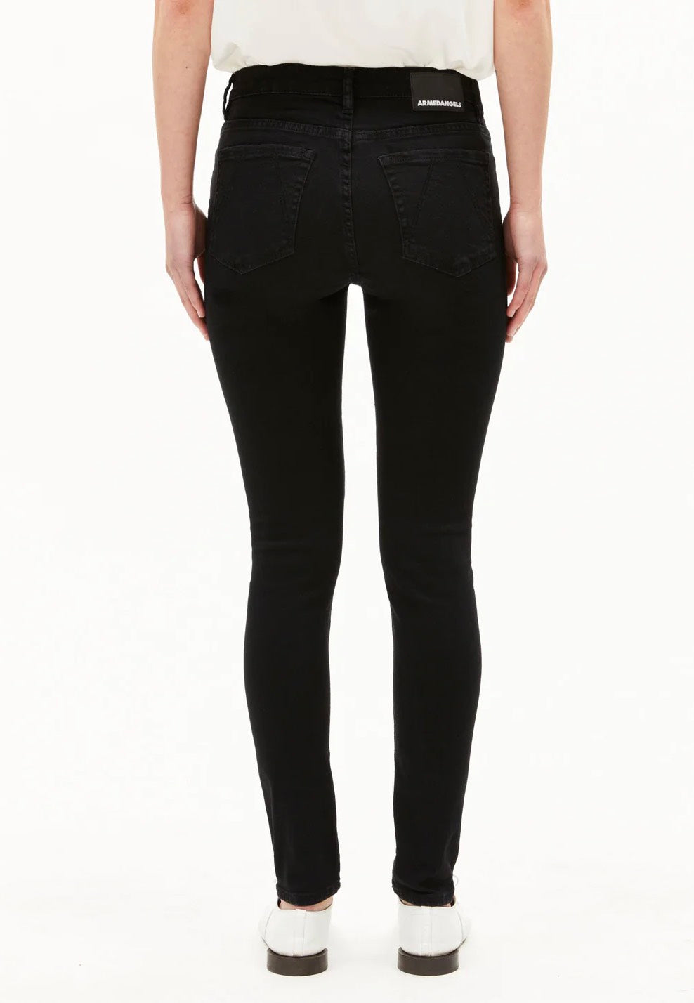 Armedangels - Tillaa Mid Waist Rinse Black - Jeans | Women-Image