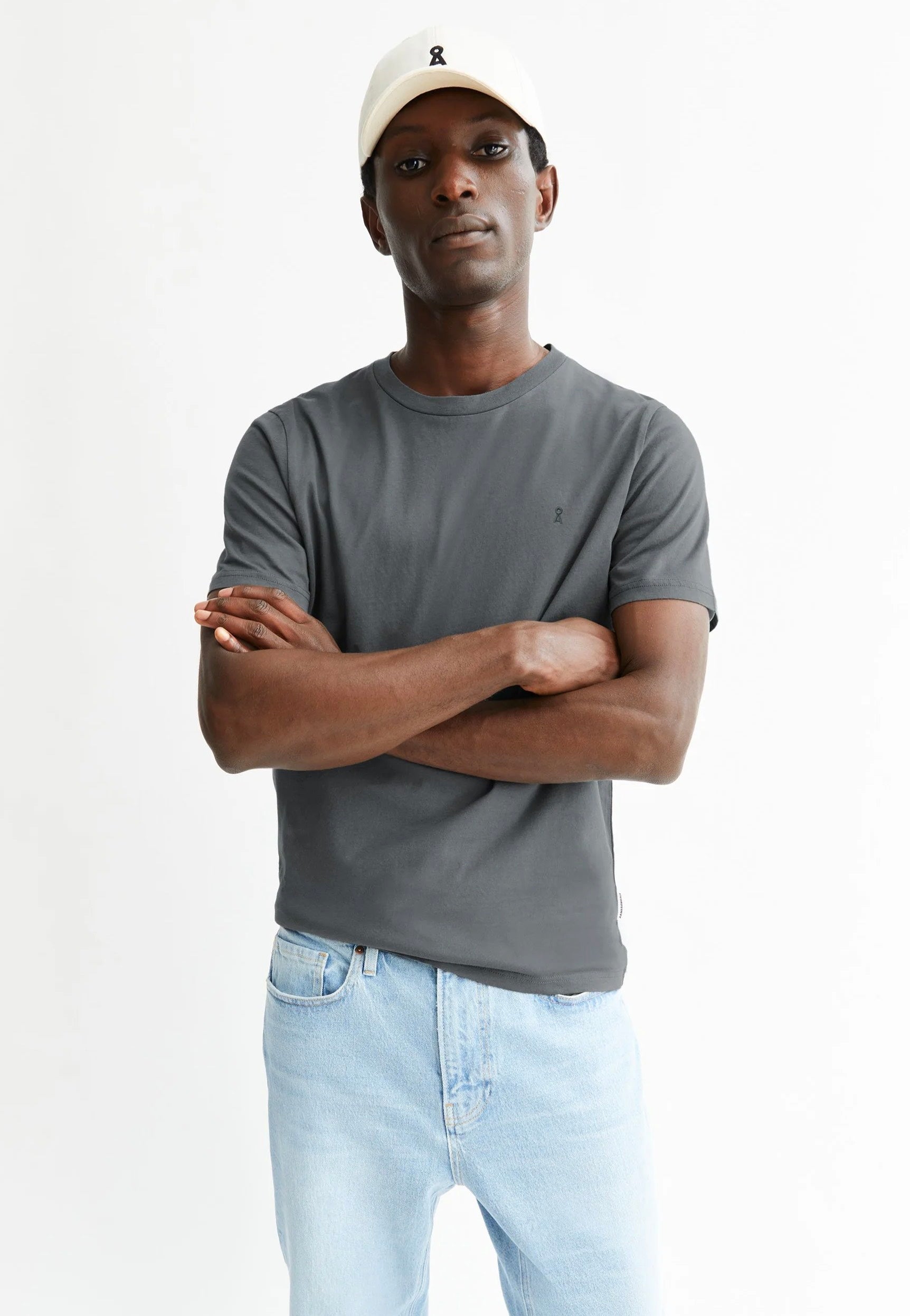 Armedangels - Jaames Space Steel - T-Shirt | Men-Image