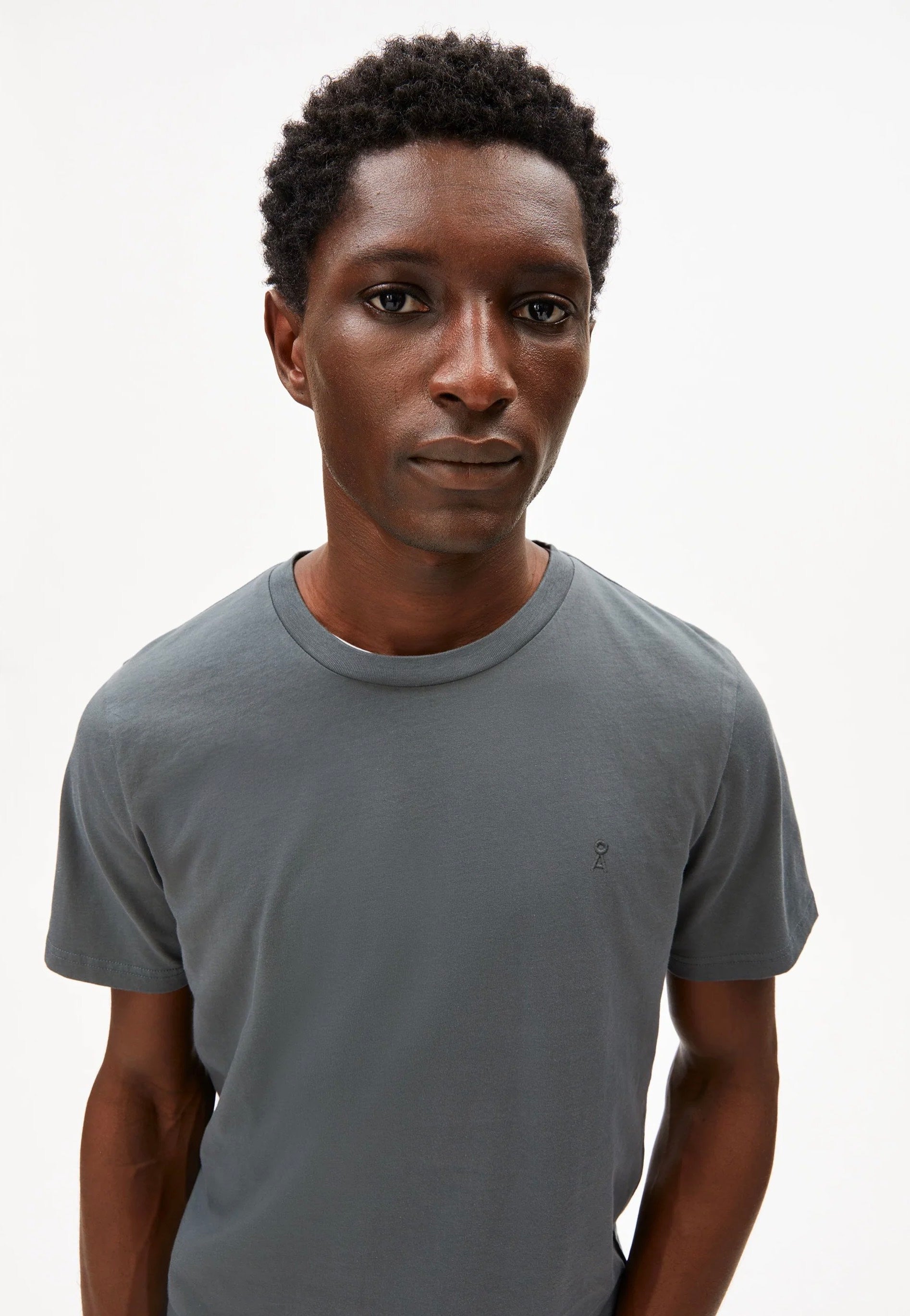 Armedangels - Jaames Space Steel - T-Shirt | Men-Image