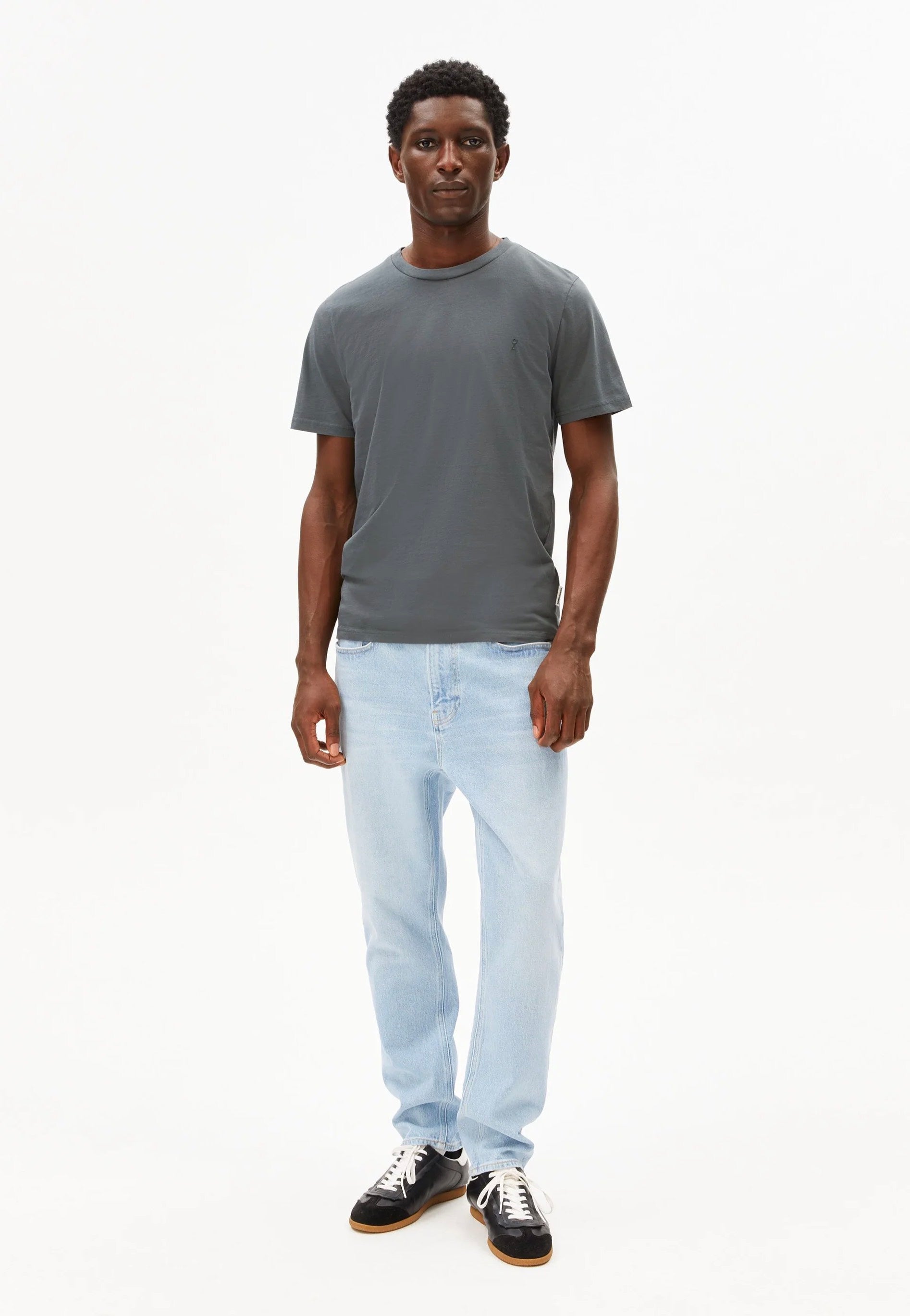 Armedangels - Jaames Space Steel - T-Shirt | Men-Image