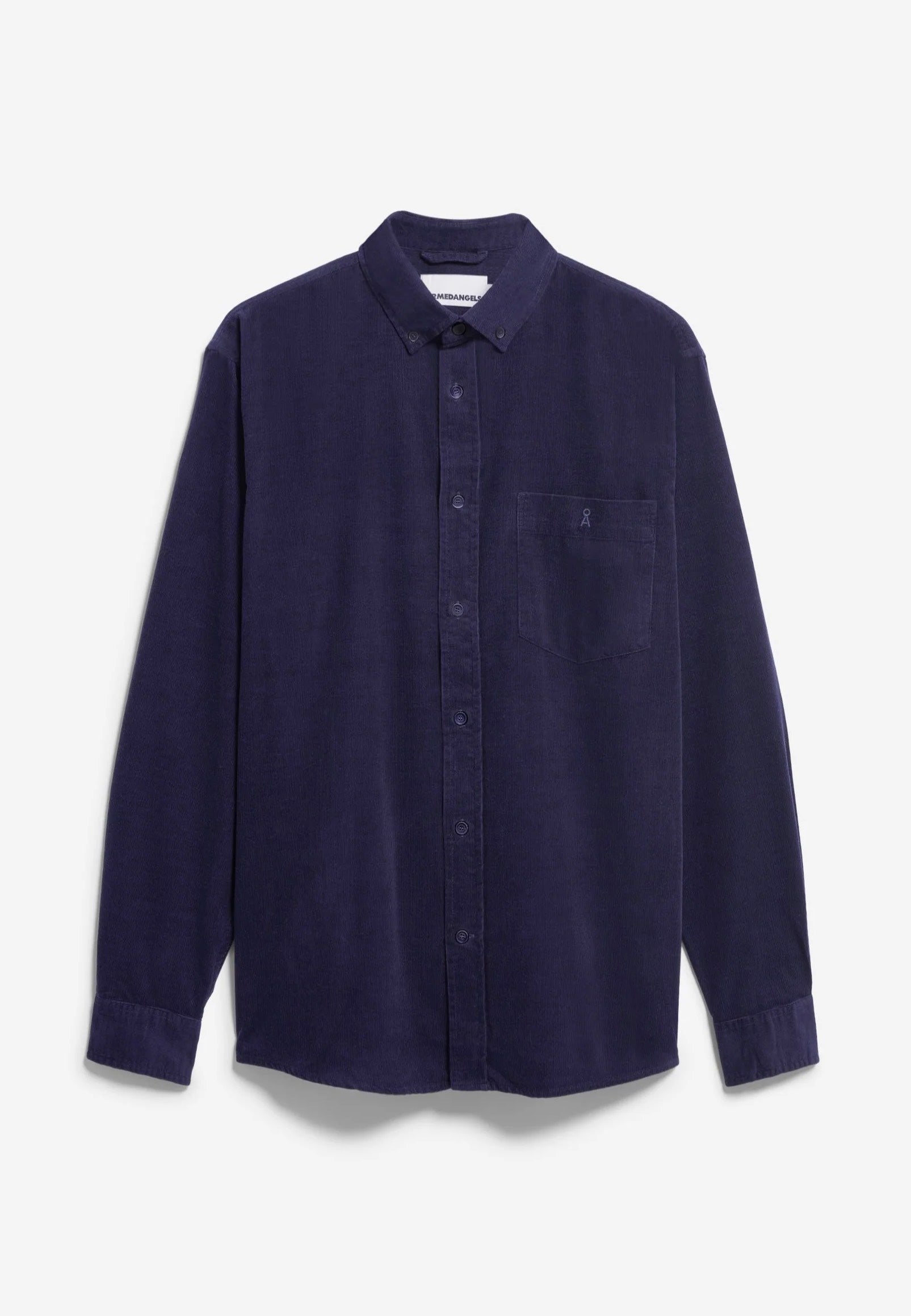 Armedangels - Corduroy Tinted Navy - Shirt | Men-Image