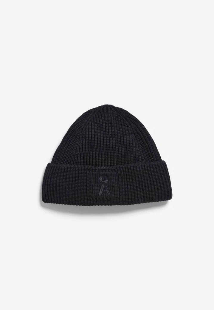 Armedangels Iconic Å Nildaao Cotton Black Beanie | Women-Image