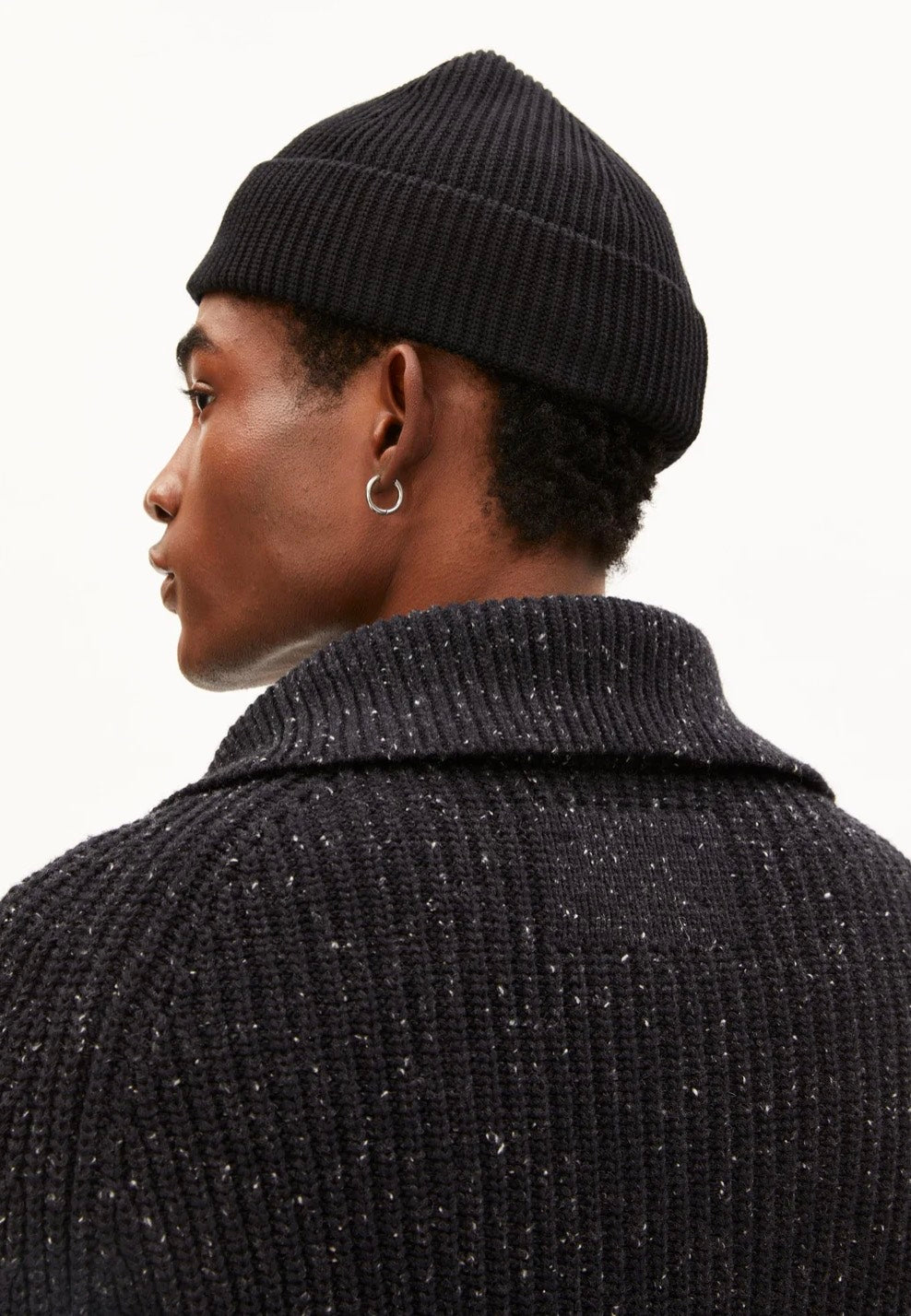 Armedangels Iconic Å Nildaao Cotton Black Beanie | Women-Image