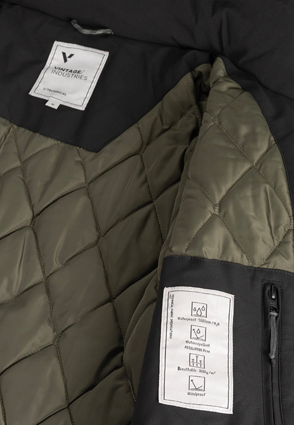 Vintage Industries - Kendall Black - Jacket | Men-Image