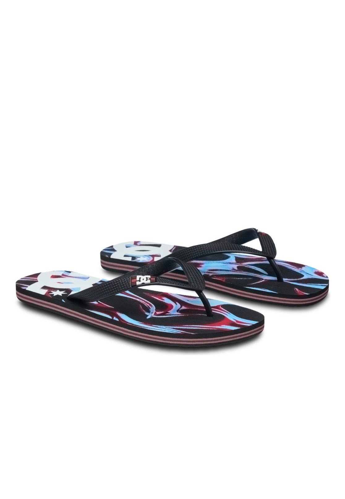 DC - Spray Graffik Blue/Red/White - Slides | Neutral-Image