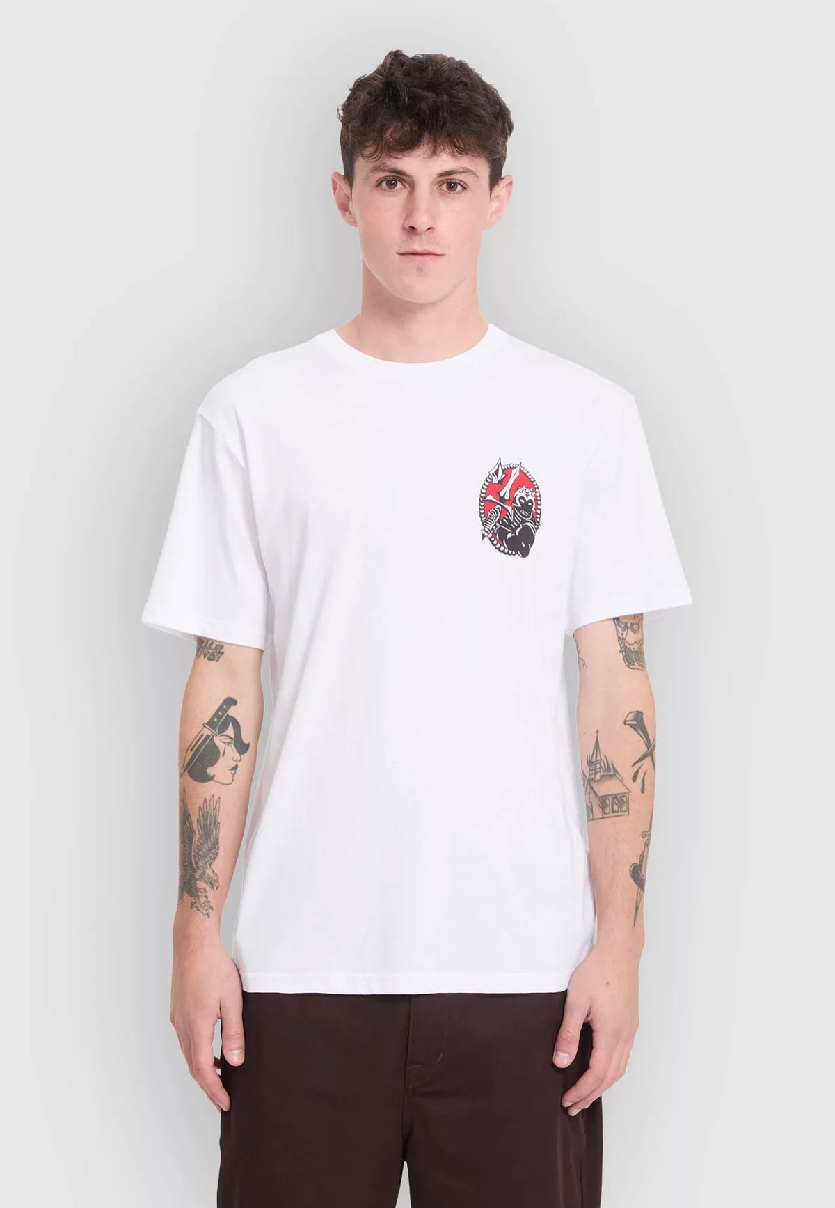 Volcom For The Stone White T-paita | Men-Image