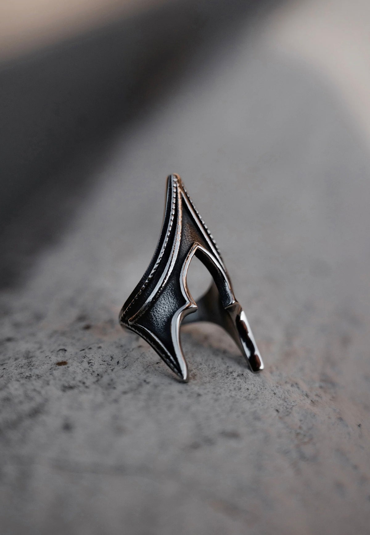 Lively Ghosts Stonecarver Silver Bague | Neutral-Image