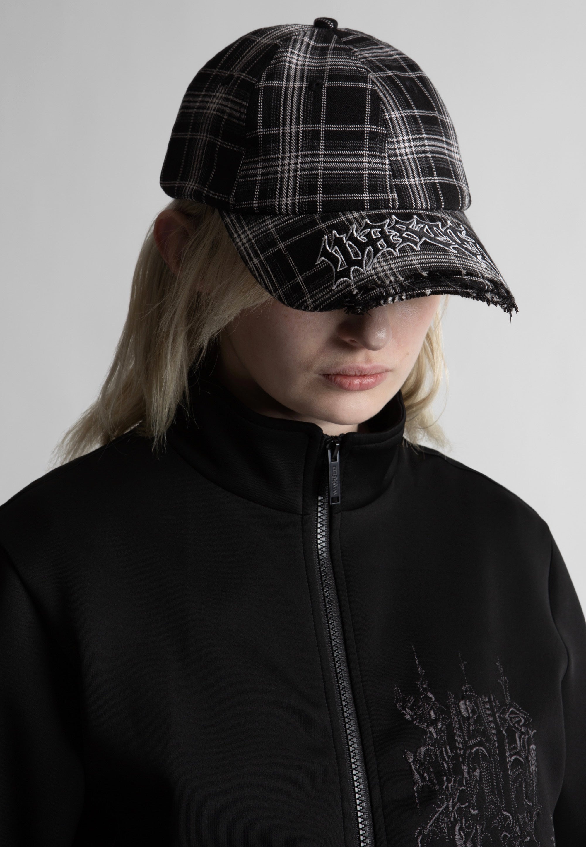 Wasted Paris - Tartan Black Tartan - Cap | Neutral-Image