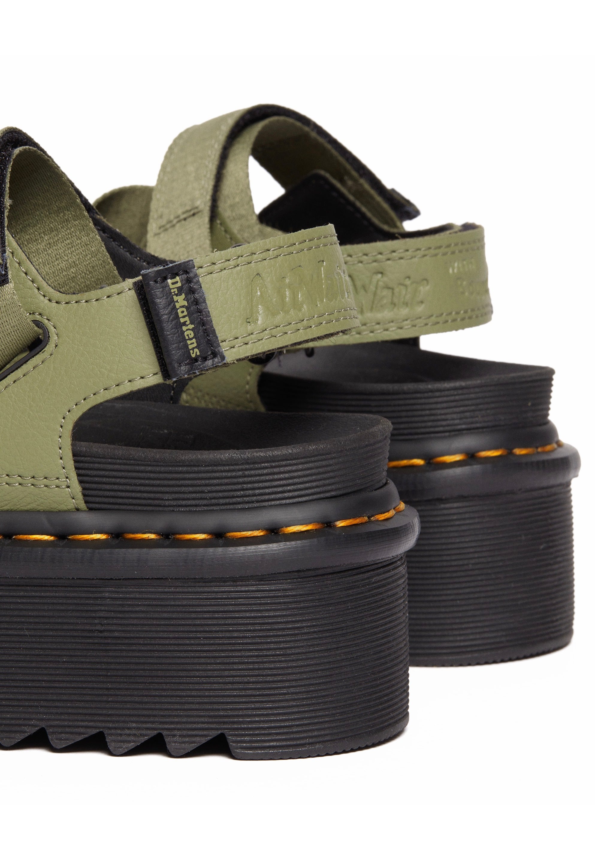 Dr. Martens - Kimber II Muted Olive Athena/Olive/Smoked Mint Webbing -