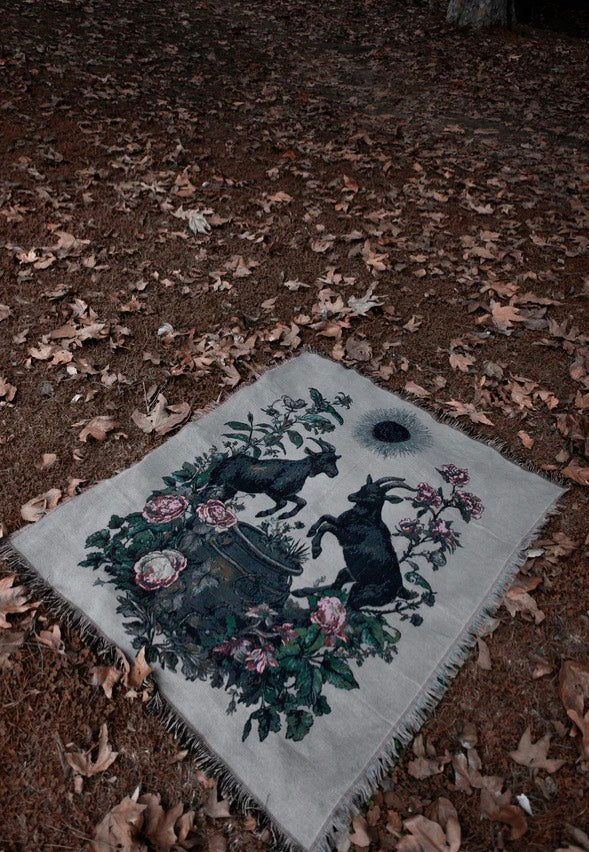 Lively Ghosts - Goatspell Multicoloured - Tapestry | Neutral-Image