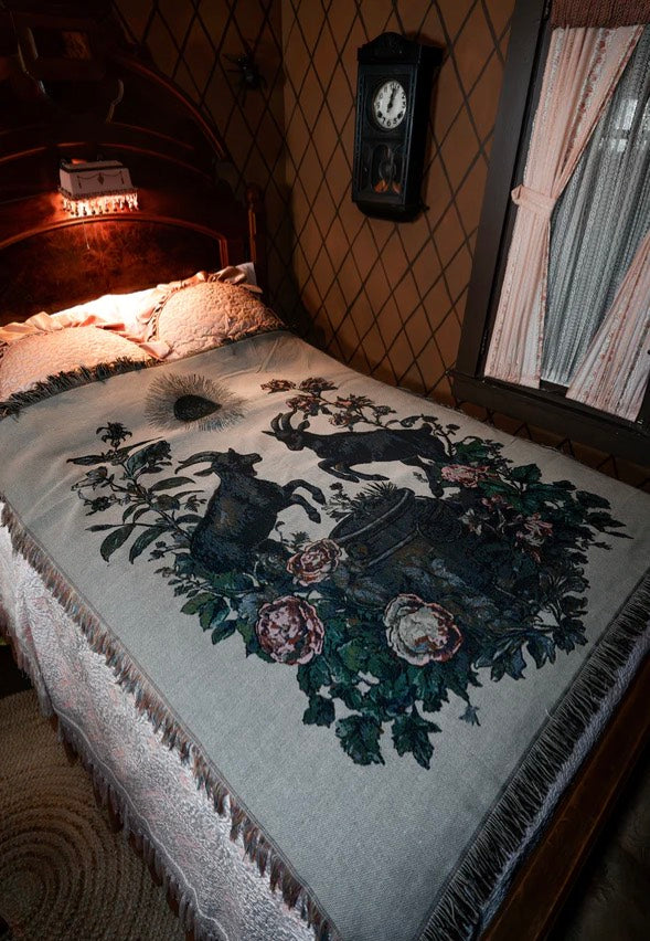 Lively Ghosts - Goatspell Multicoloured - Tapestry | Neutral-Image