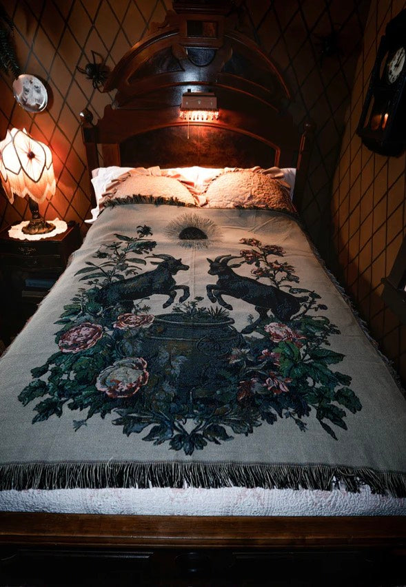 Lively Ghosts - Goatspell Multicoloured - Tapestry | Neutral-Image