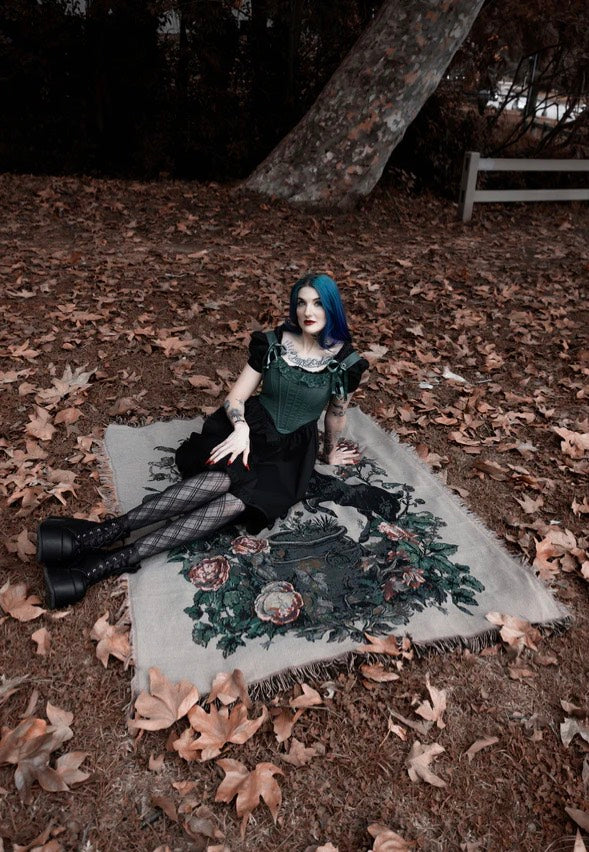 Lively Ghosts - Goatspell Multicoloured - Tapestry | Neutral-Image