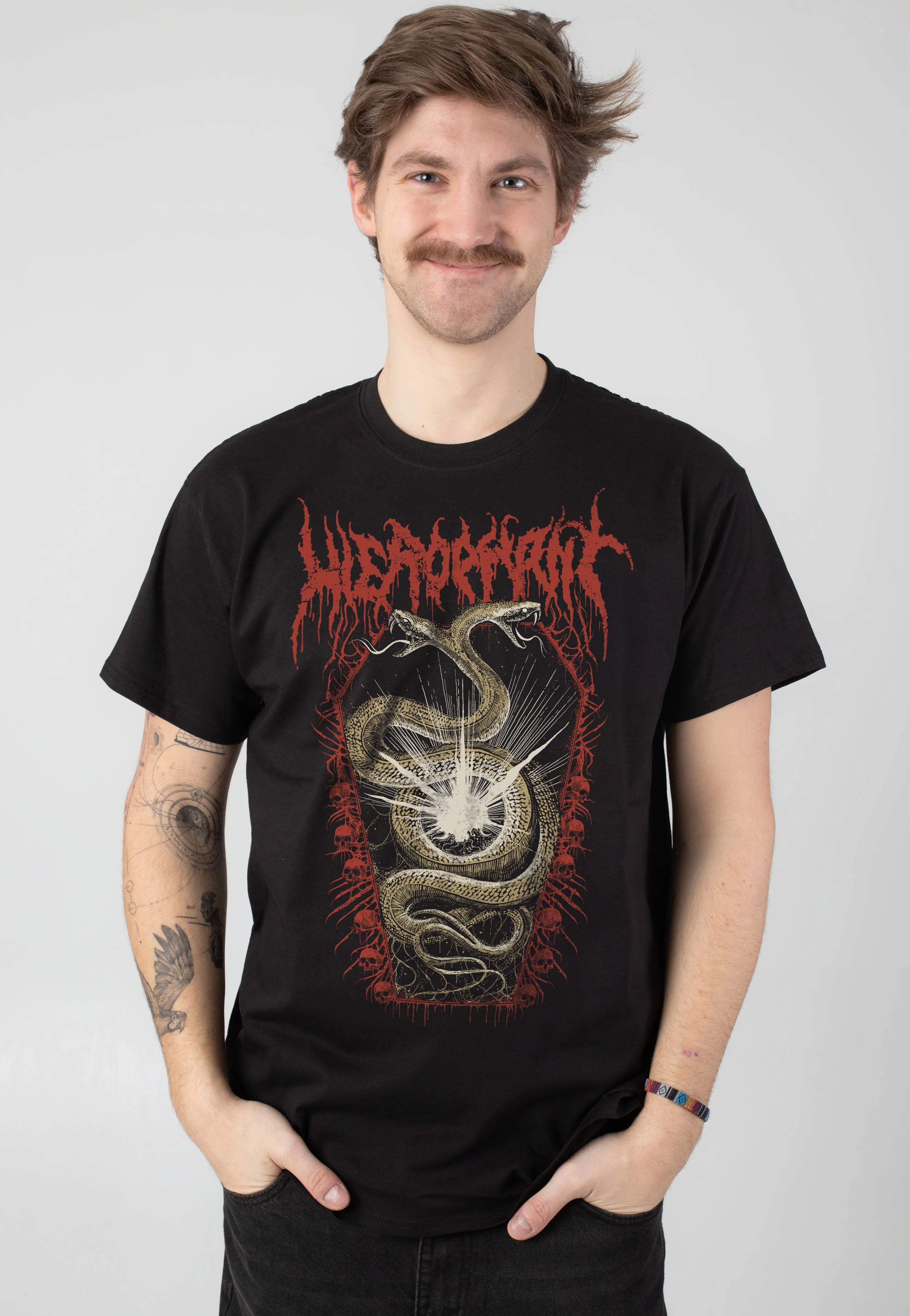 Hierophant - Casket Snake - T-Shirt | Men-Image