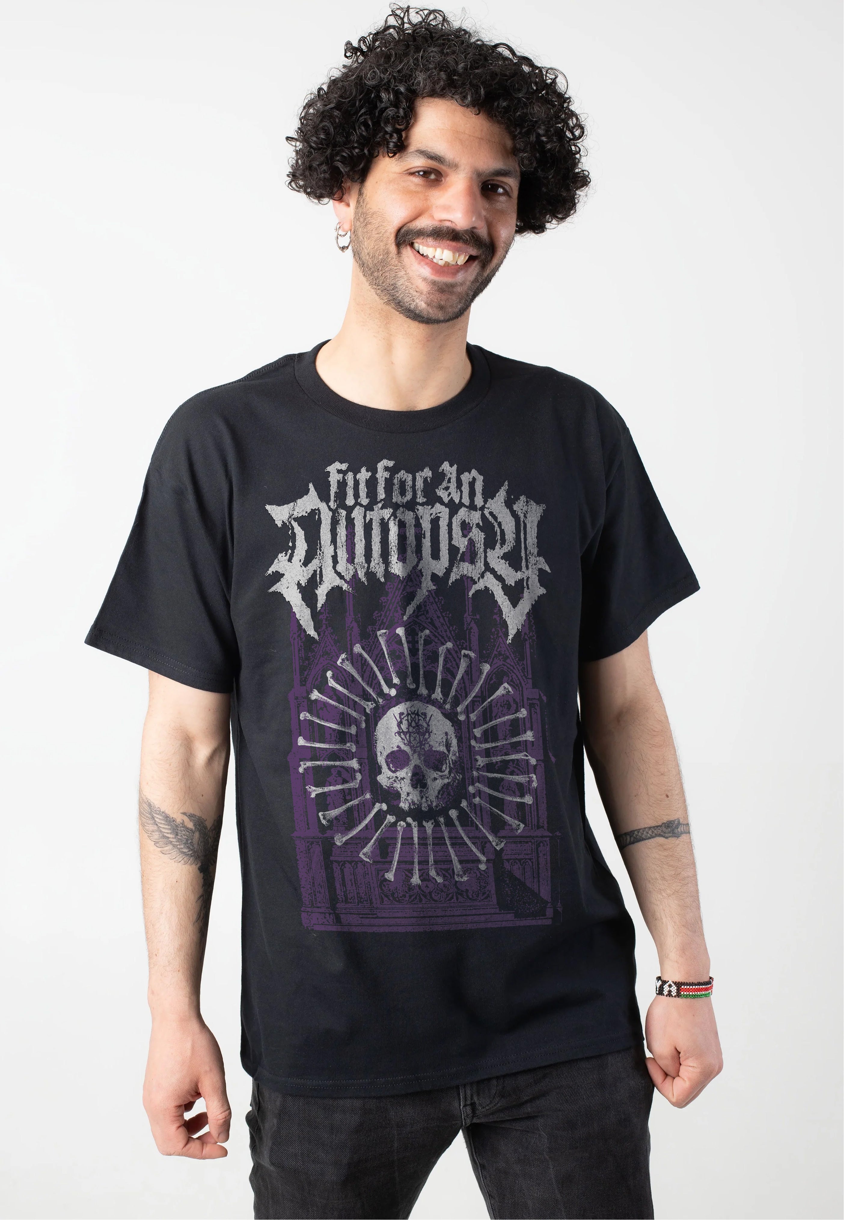 Fit For An Autopsy - Skull And Bones - T-Shirt | Men-Image
