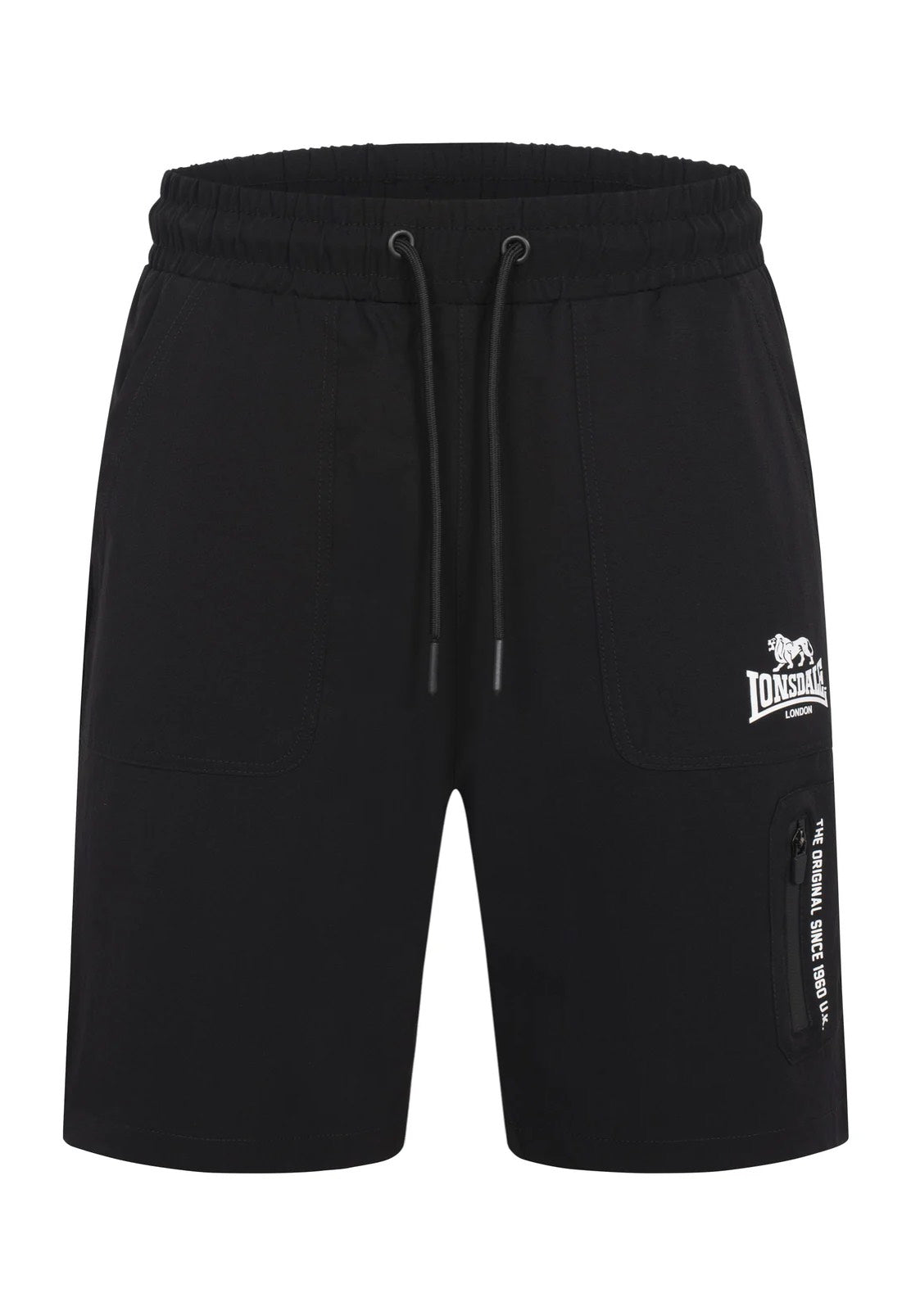 Lonsdale - Havant Black/White - Shorts | Men-Image