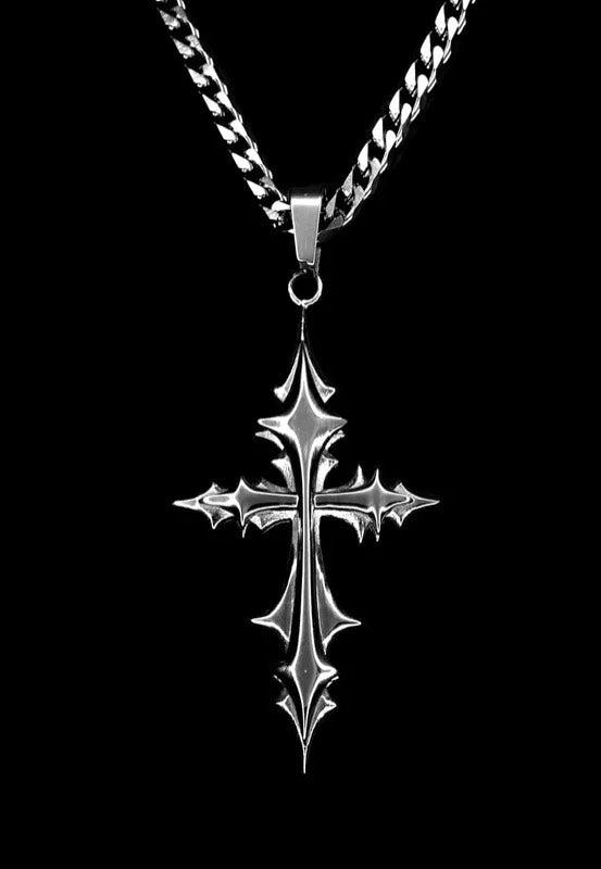 Fainz 3Layer Cross Silver Collier | Neutral-Image