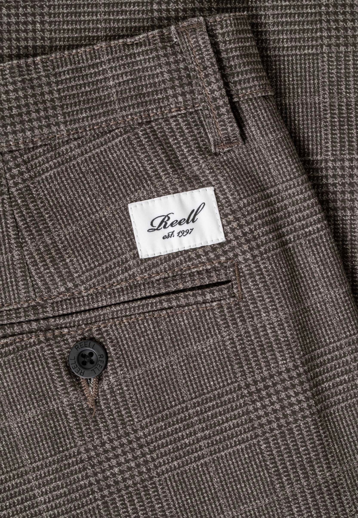 REELL Superior Flex Chino 2 Greyhound Check Hose | Men-Image