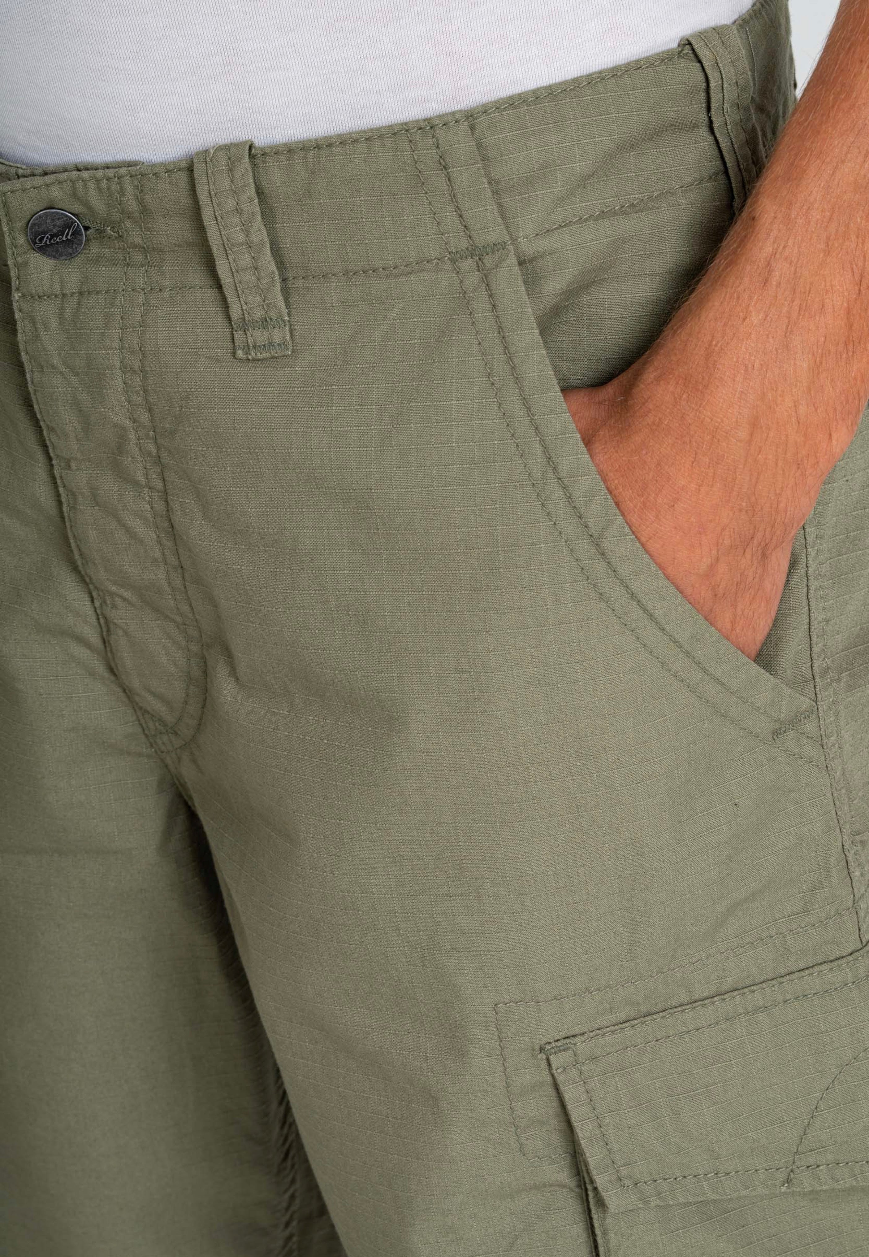 REELL - New Cargo Greyish Green - Shorts | Men-Image