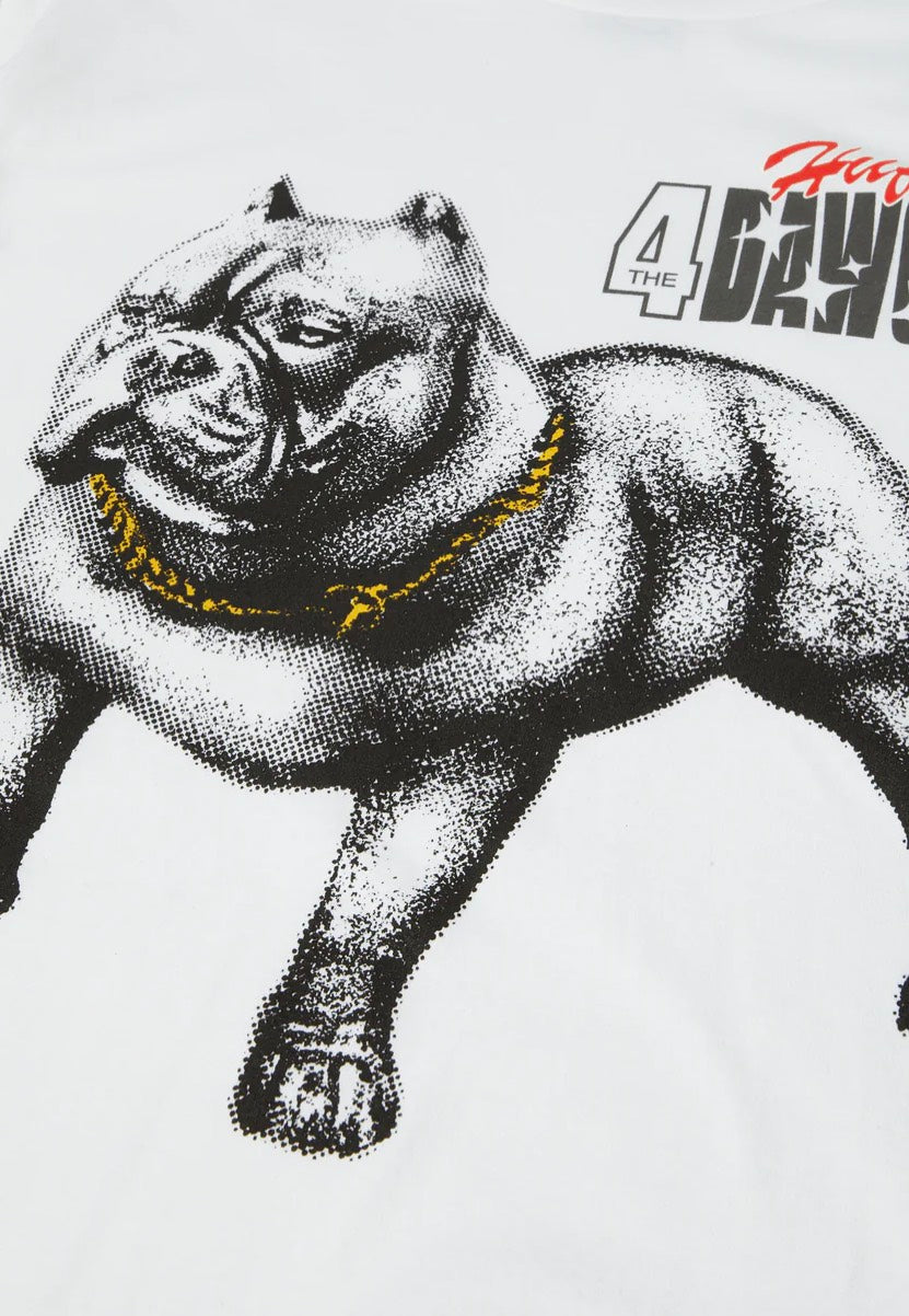 HUF - 4 The Dawgs White - Longsleeve | Men-Image