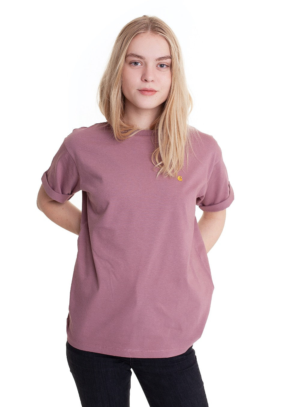 Carhartt WIP - W'Chase Malaga/Gold - T-Shirt | Women-Image