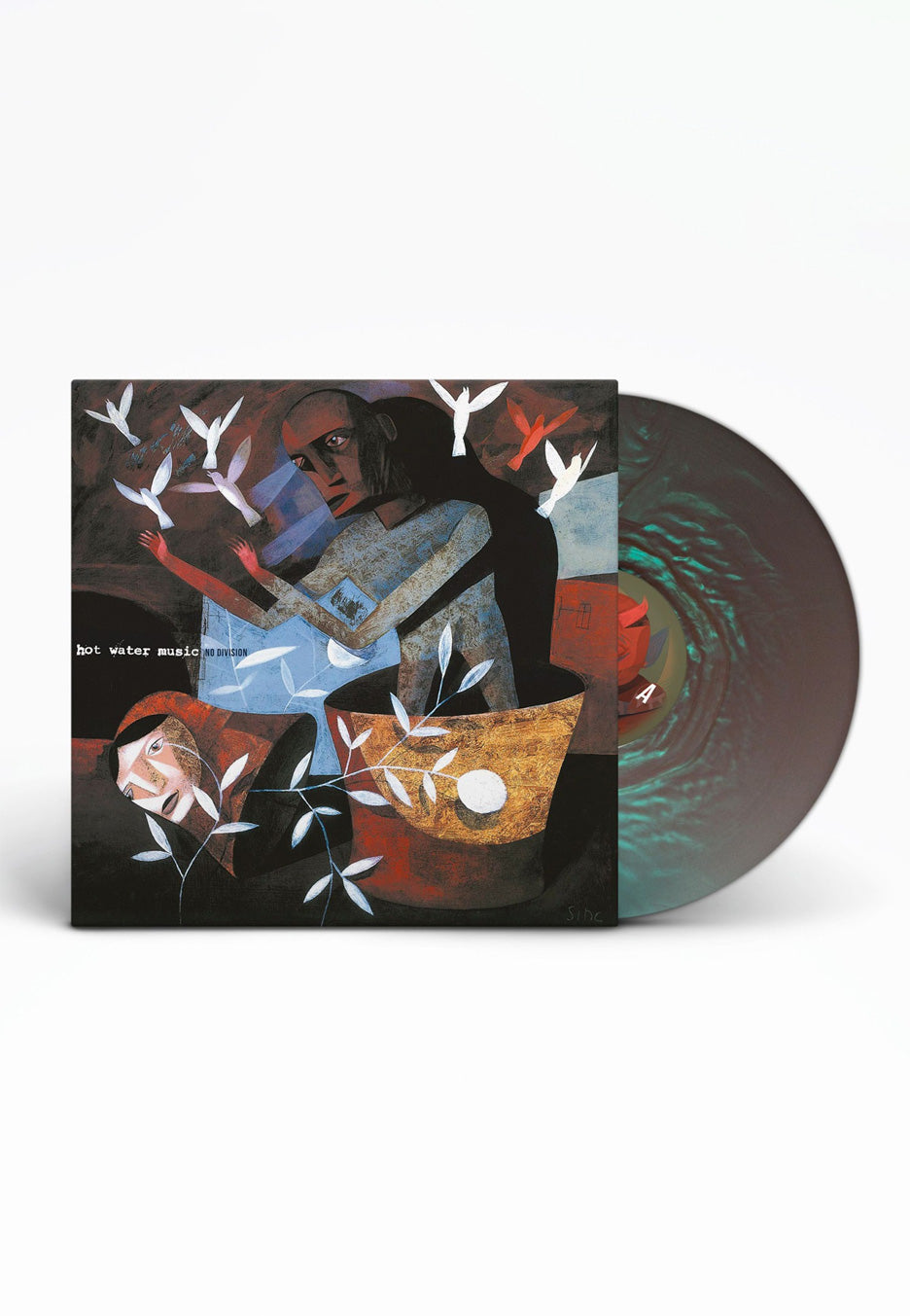 Hot Water Music No Division Ltd. Pearl Flip Waterfall Colored Vinyl | Neutral-Image