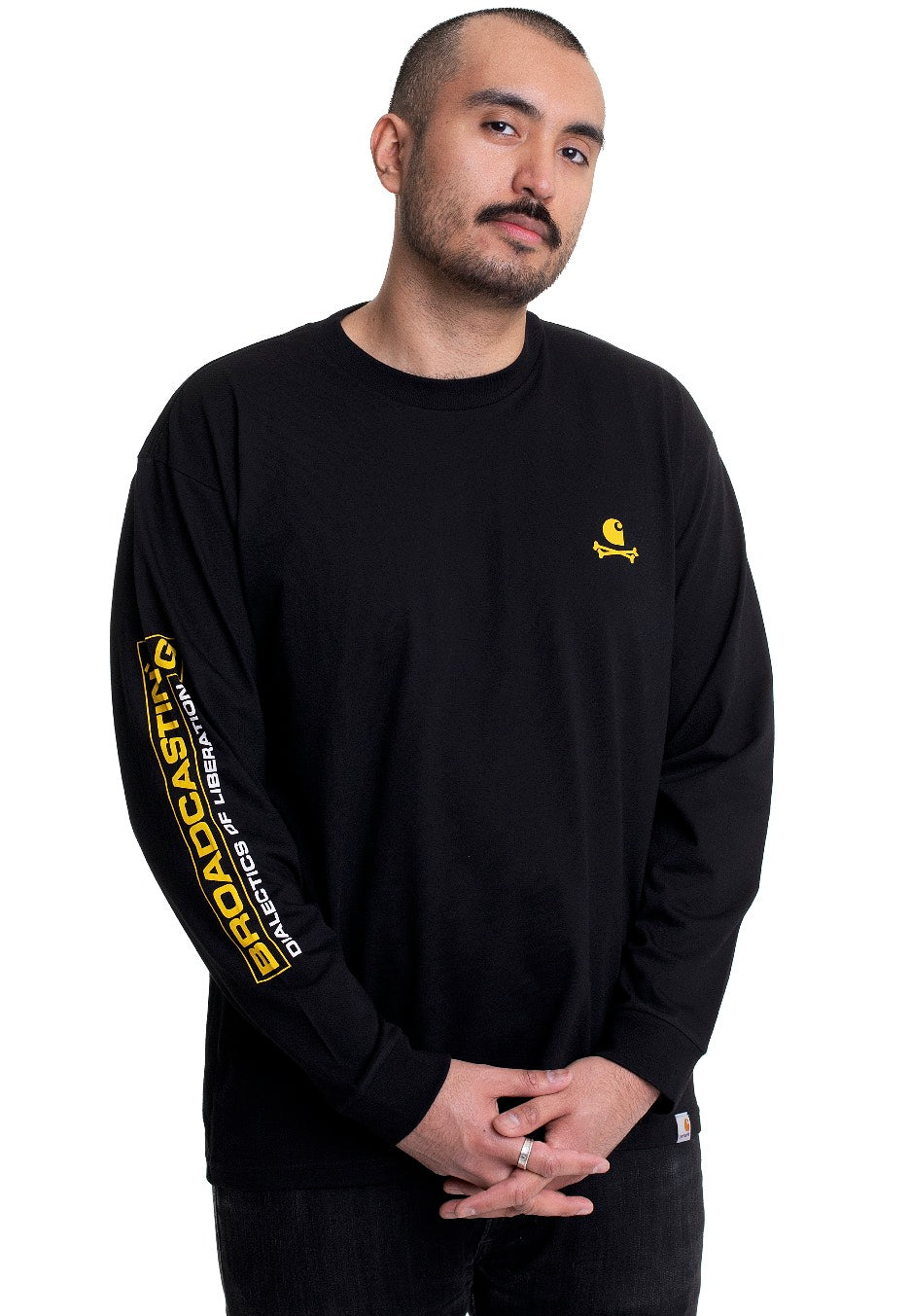 Carhartt WIP - Airwaves Black - Longsleeve | Men-Image