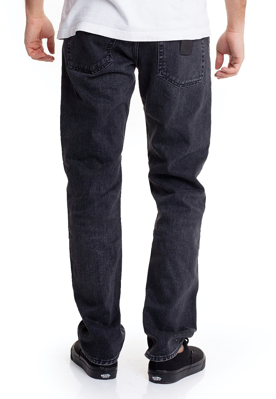 Carhartt WIP - Klondike Black Mid Worn Wash - Jeans | Men-Image