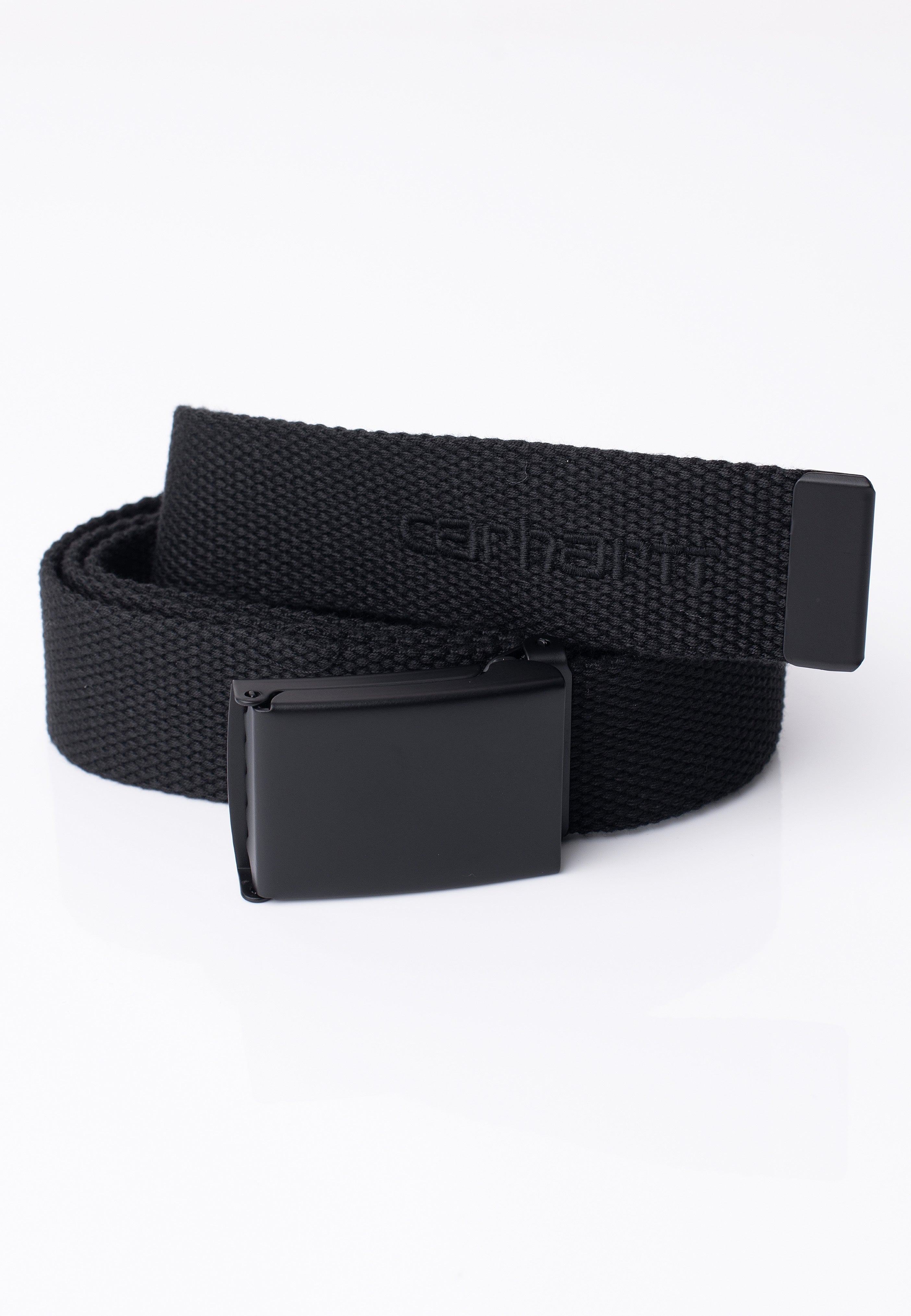 Carhartt WIP - Script Tonal Black - Belt | Neutral-Image